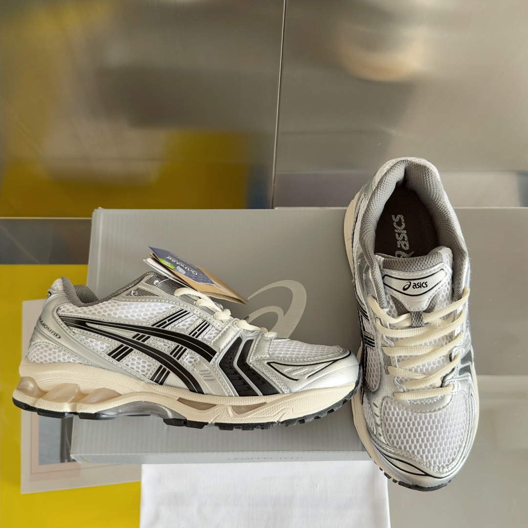 顶级版本ASICS亚瑟士Gel-Kayano14休闲运动鞋复古球鞋原版购入开发做货亚瑟士Gel-Kaya