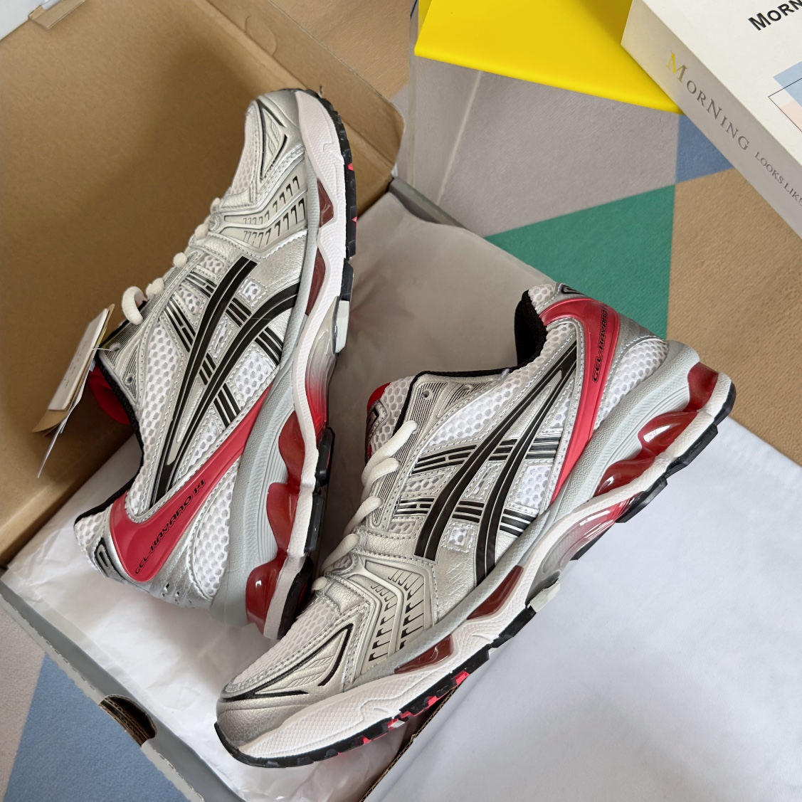 顶级版本ASICS亚瑟士Gel-Kayano14休闲运动鞋复古球鞋原版购入开发做货亚瑟士Gel-Kaya