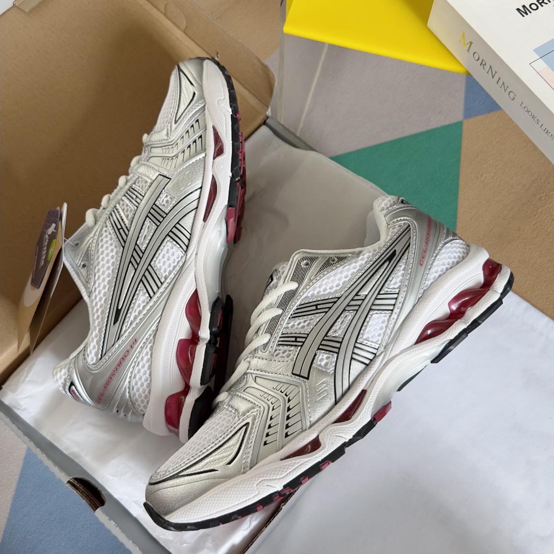 顶级版本ASICS亚瑟士Gel-Kayano14休闲运动鞋复古球鞋原版购入开发做货亚瑟士Gel-Kaya