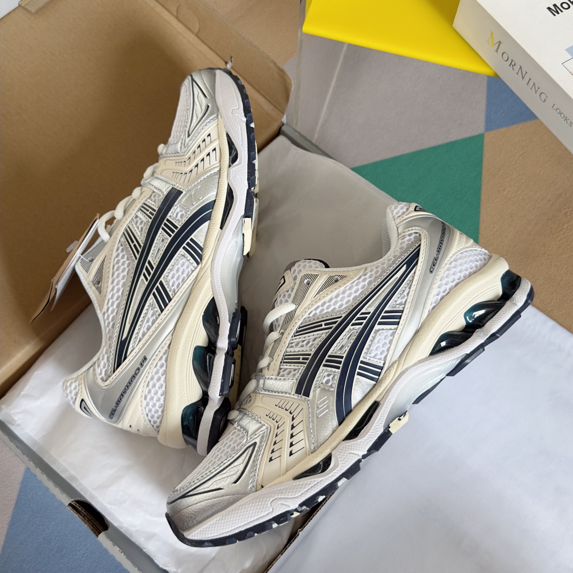 顶级版本ASICS亚瑟士Gel-Kayano14休闲运动鞋复古球鞋原版购入开发做货亚瑟士Gel-Kaya