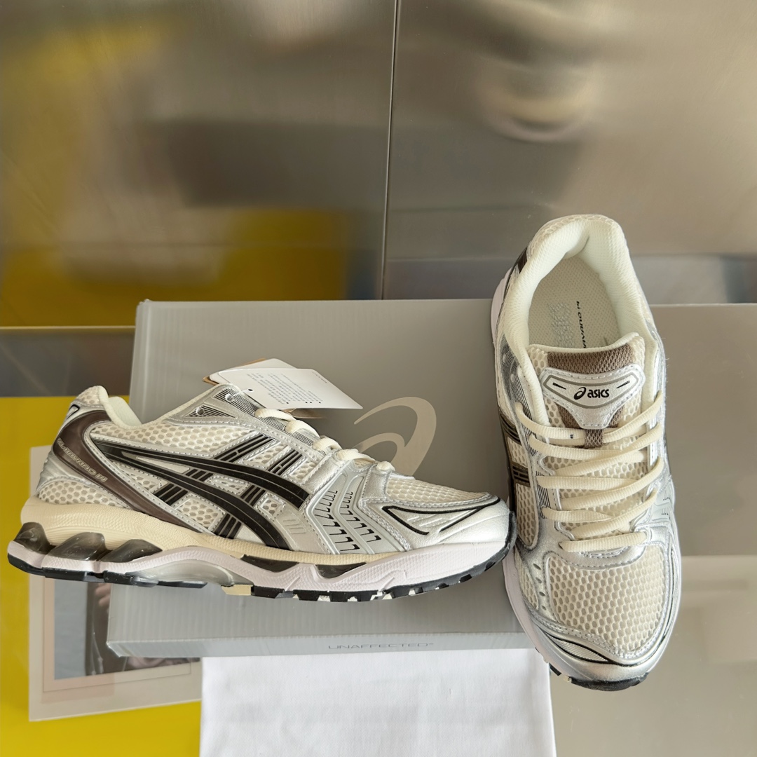 顶级版本ASICS亚瑟士Gel-Kayano14休闲运动鞋复古球鞋原版购入开发做货亚瑟士Gel-Kaya