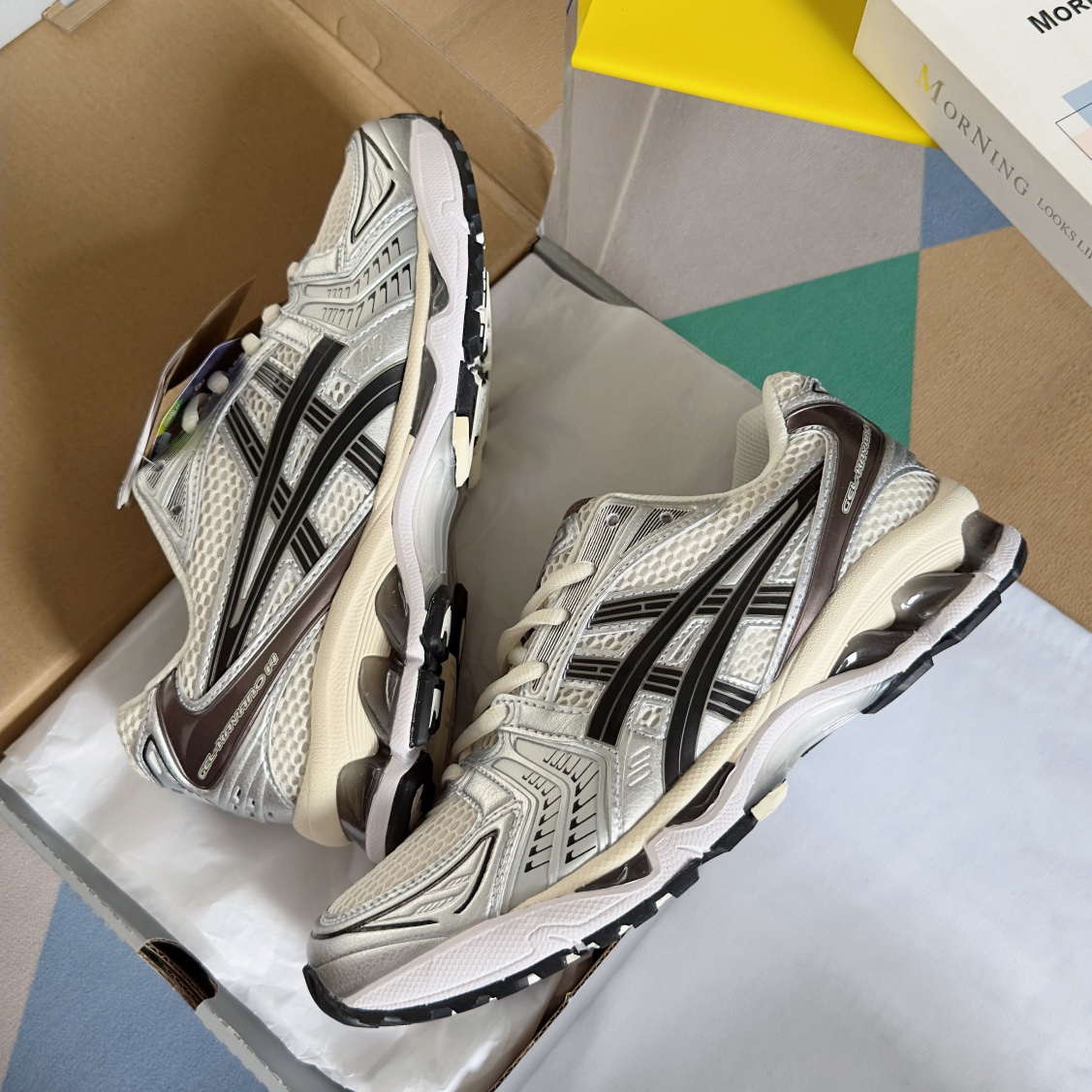 顶级版本ASICS亚瑟士Gel-Kayano14休闲运动鞋复古球鞋原版购入开发做货亚瑟士Gel-Kaya