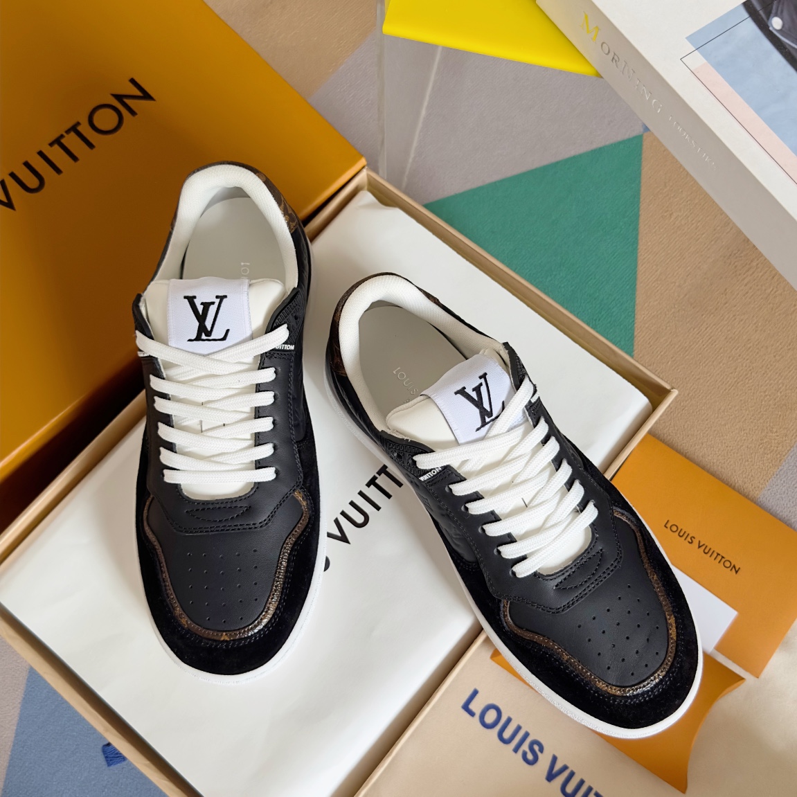 The Top Ultimate Knockoff
 Louis Vuitton Skateboard Shoes Sneakers Wholesale Sale
 White Women Monogram Canvas Cowhide Rubber Sheepskin Vintage Casual