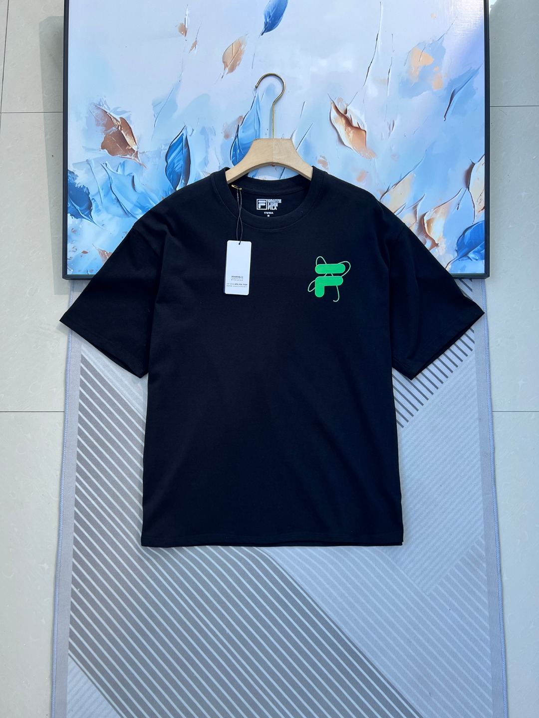 Fila Fusion Camiseta de Manga Corta para Hombre y Mujer - Estilo Casual 9 o 1irpj8r7a12r04u41053135h1gfs4