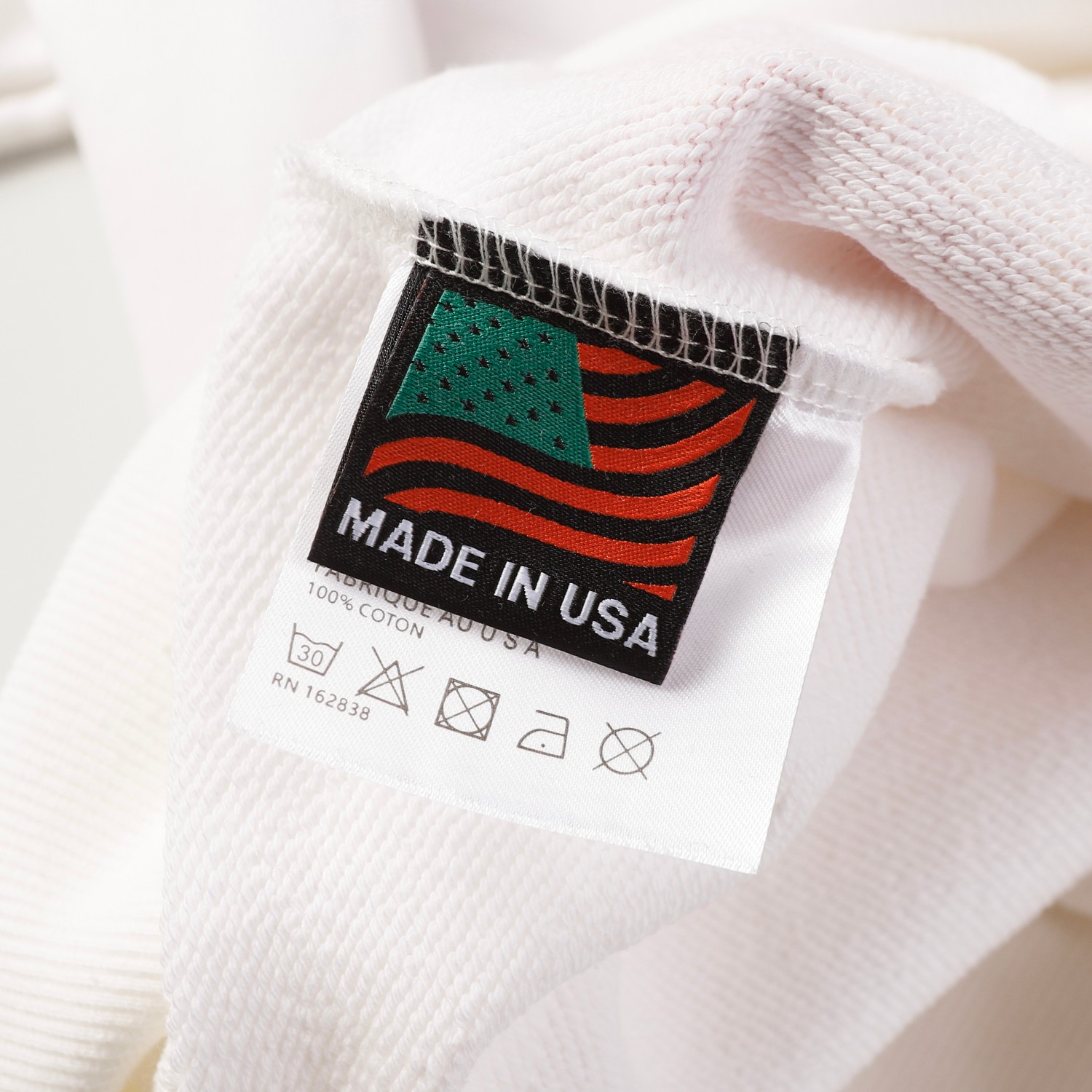 High-Quality Denim Tears Wood Cotton Hoodie Suit in Cream, 380g, Black/White, Sizes S-XL - 图片 7