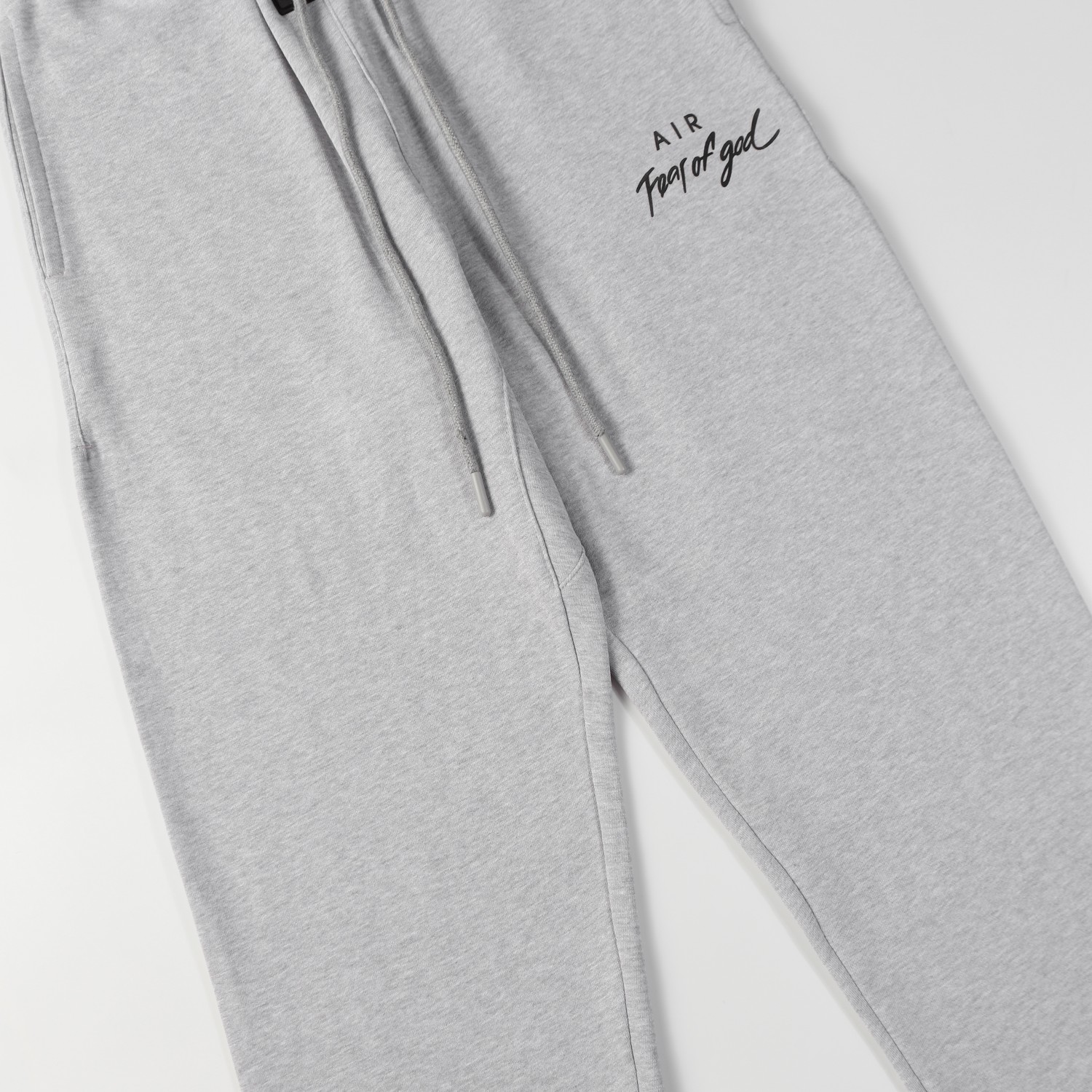 Fear of God Essentials: High-Quality Heavy-Crunches in Black Grey, Sizes S-XL - 图片 4