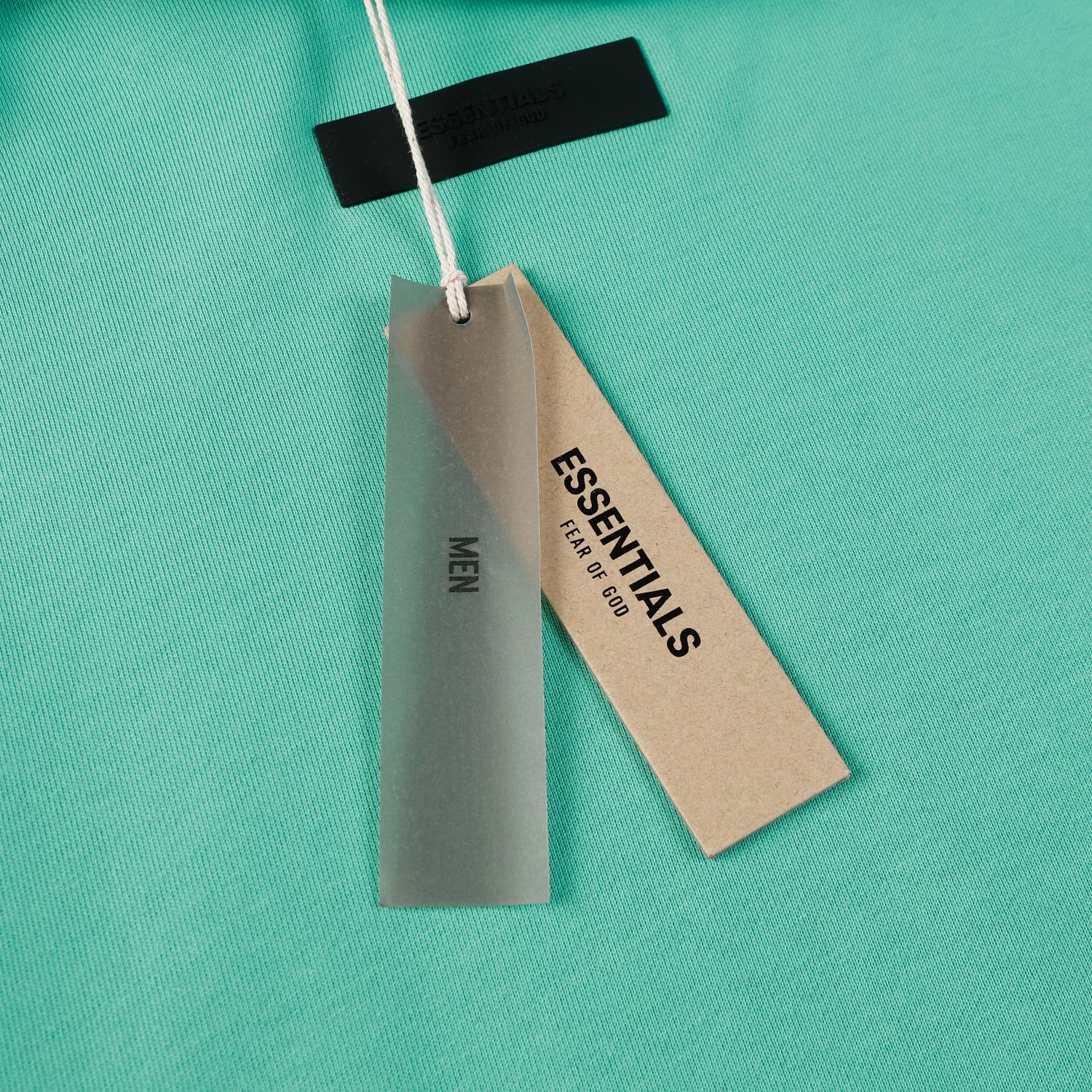 New Fear of God Essentials Göker Heavy-Circle Recreational Hoodie Suit with Color Matching. - 图片 4