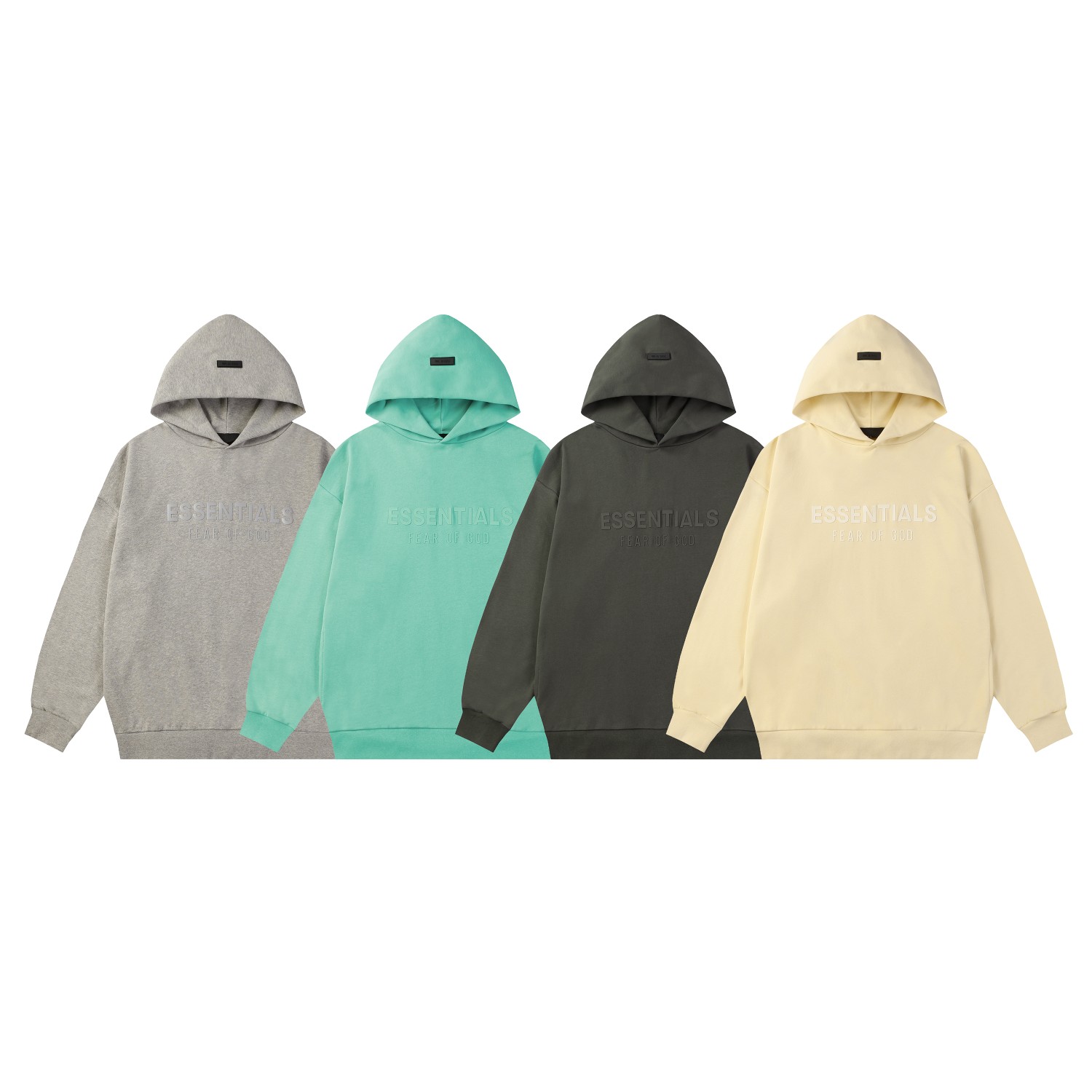 New Fear of God Essentials Göker Heavy-Circle Loaf Suit Set in Various Colors - 图片 9