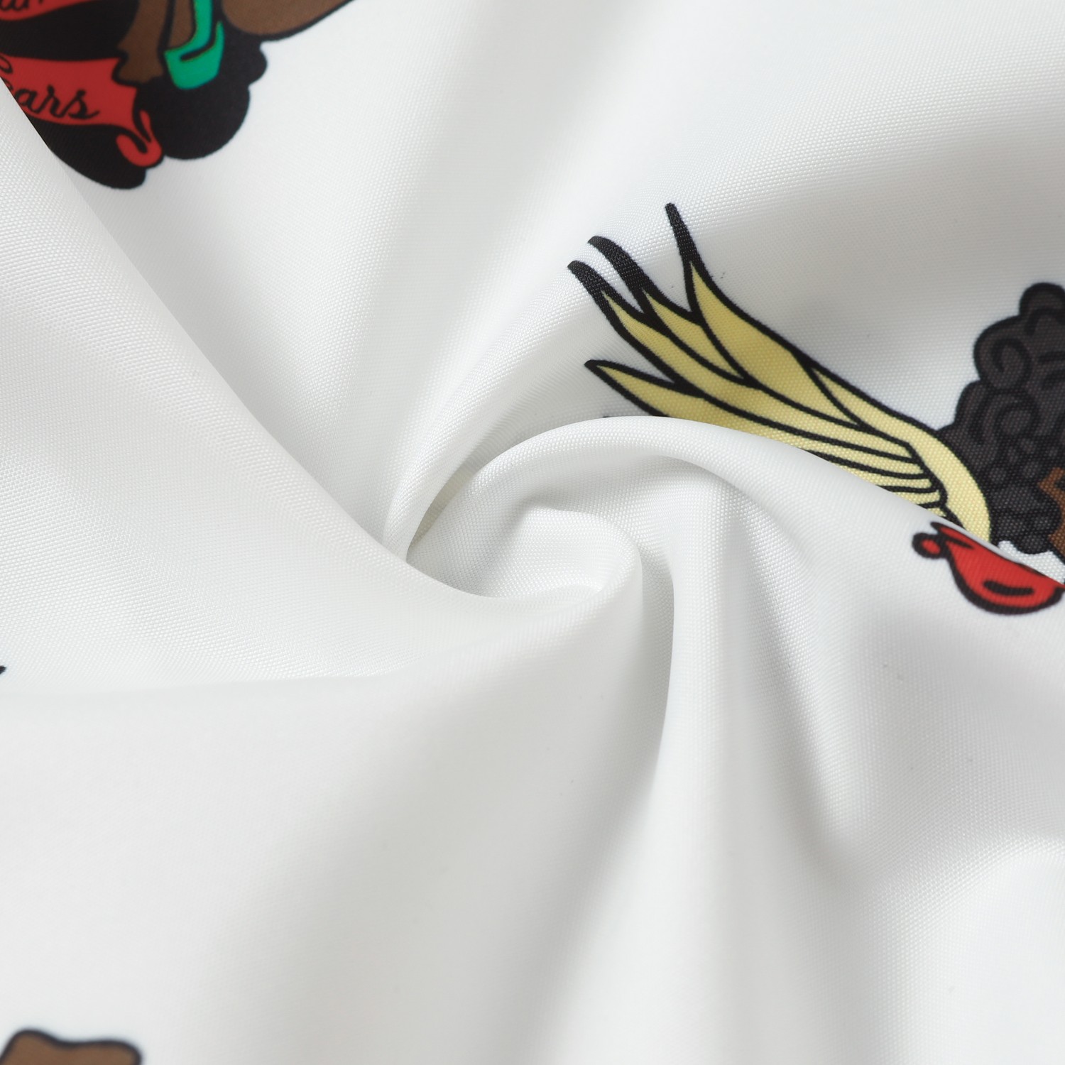 LE 382 # DENIM TEARS WOOD COTTON, U.S. HIGH-QUALITY SHIRT SUIT COLOR WHITE NUMBER S-XL - 图片 8