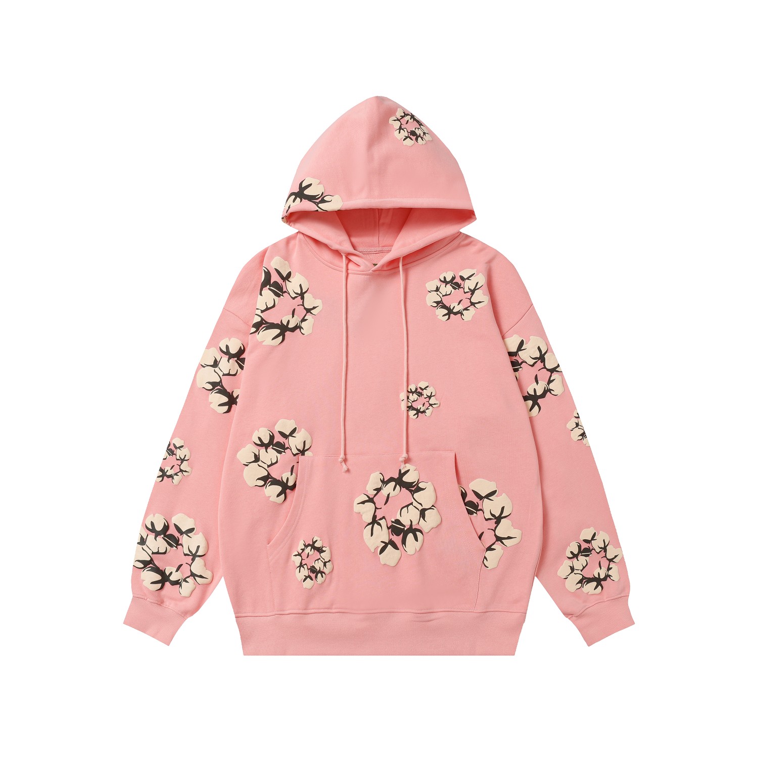 High-Quality Bubble-Printed Hood Suits in 8 Color Packages with Denim Tears Wood Cotton