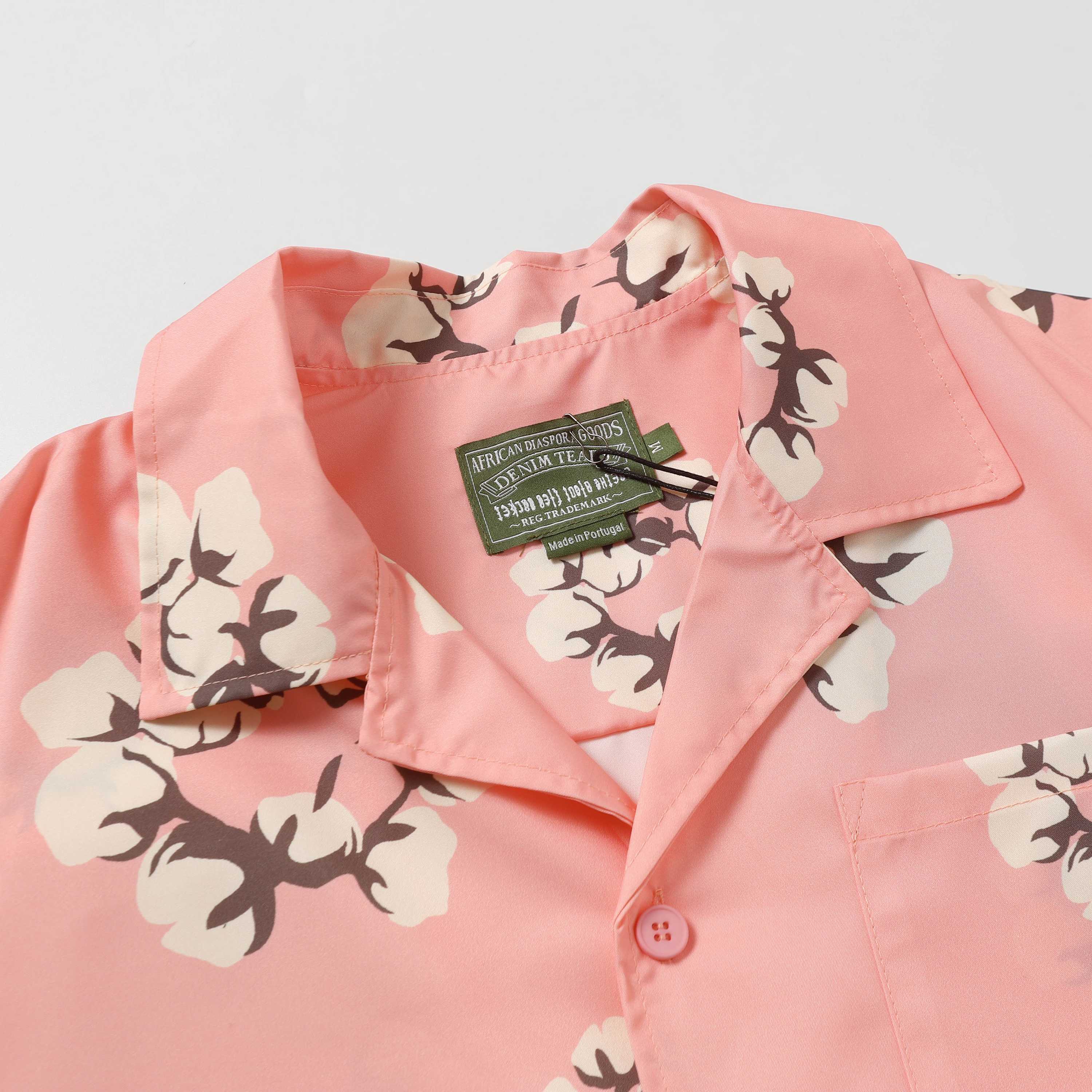 High-Quality Shirt Suit in Various Colors and Sizes, Denim Tears Wood Cotton Material - 图片 2