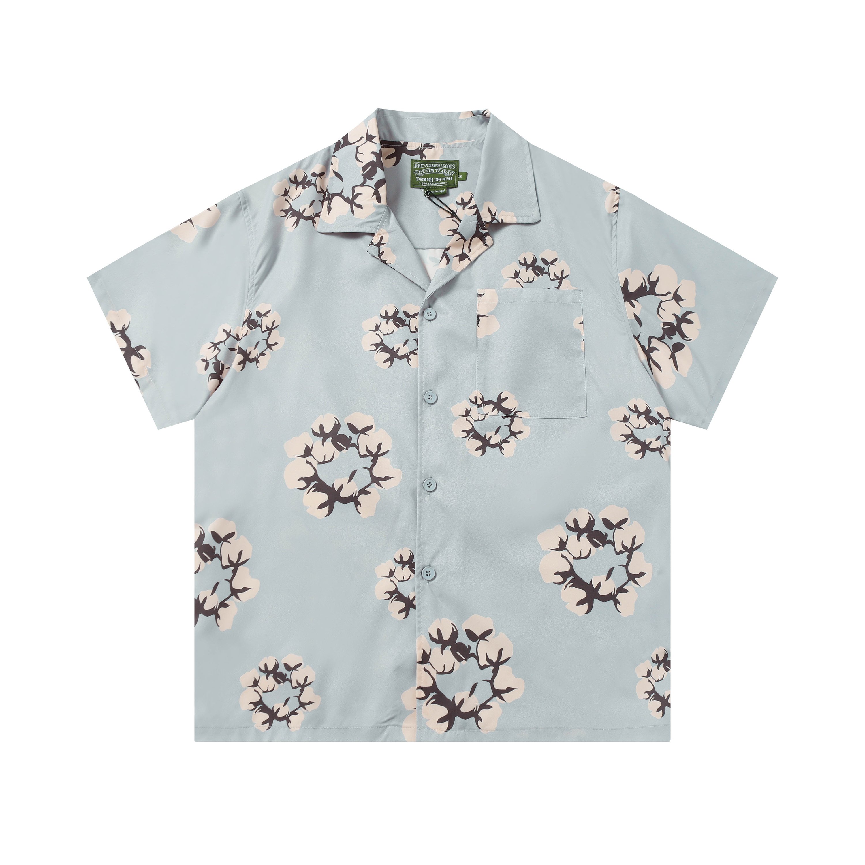 High-Quality Denim Tears Shirt Suit in Various Colors, Sizes S-XL, US-Made.