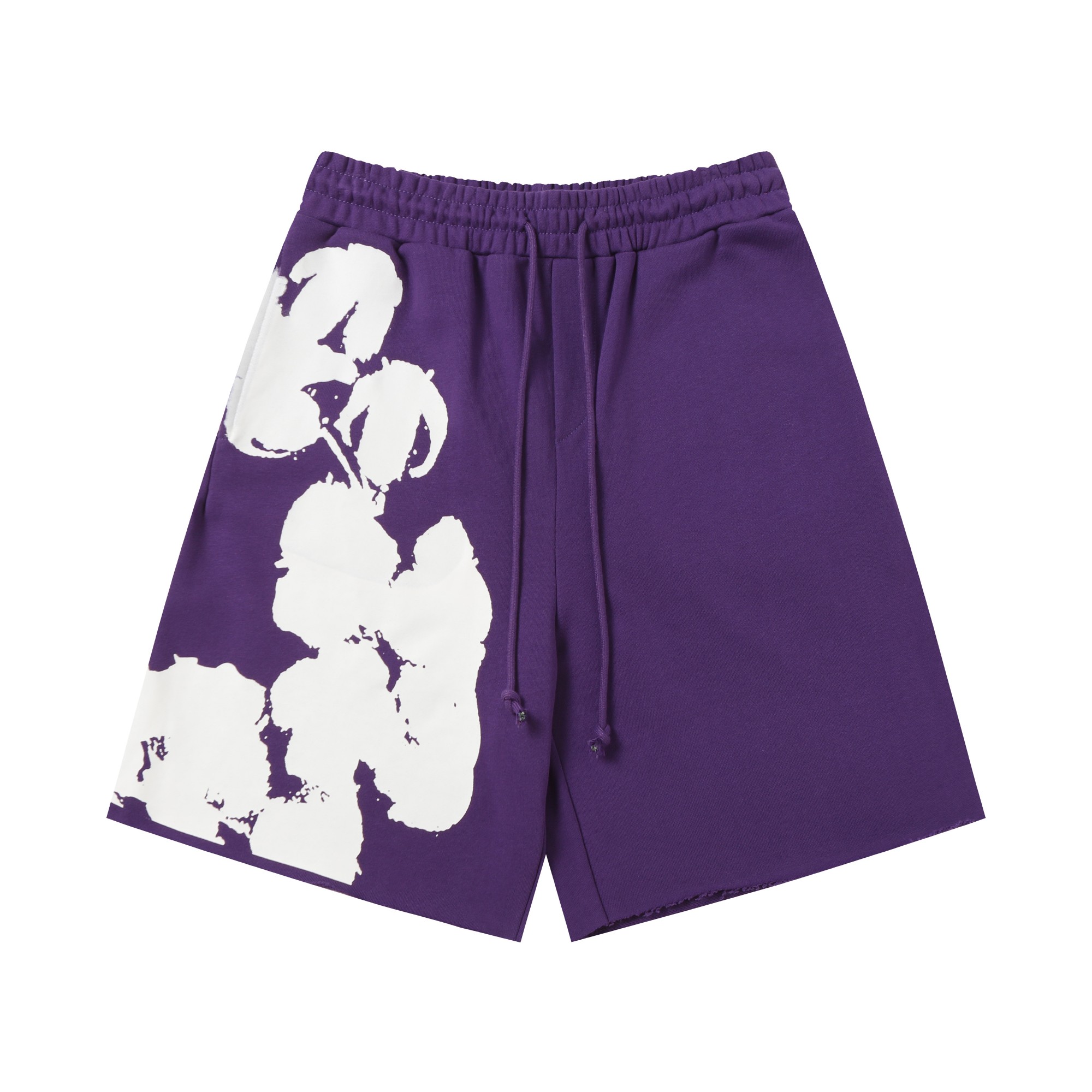 8622#DENIM TEARS木棉花 欧美潮牌高品质短裤套装
颜色 黑色 灰...