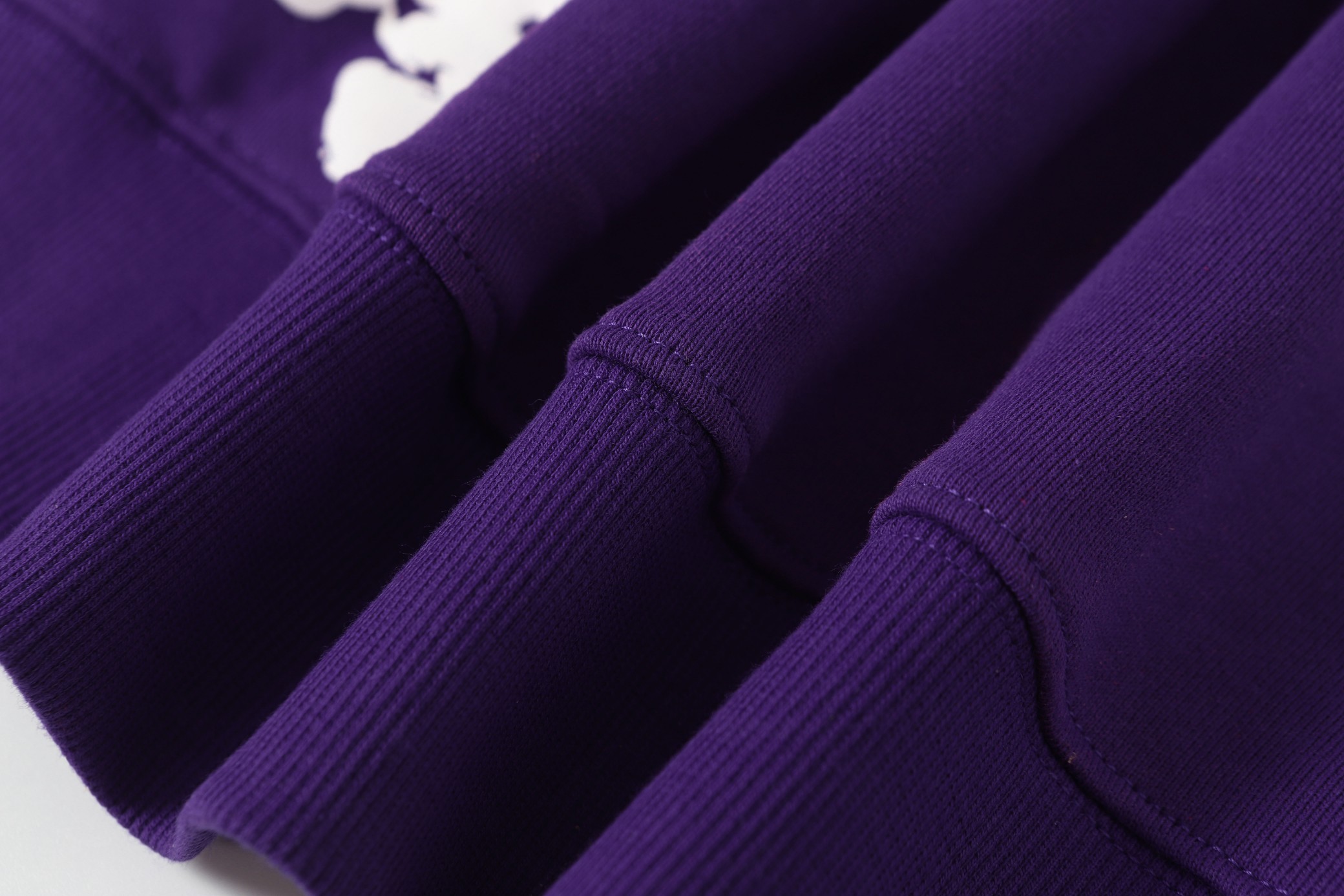 Denim Tears Purple Cotton Flower Print Zip-Up Hoodie Sweatshirt 7 a1755501551129 7430