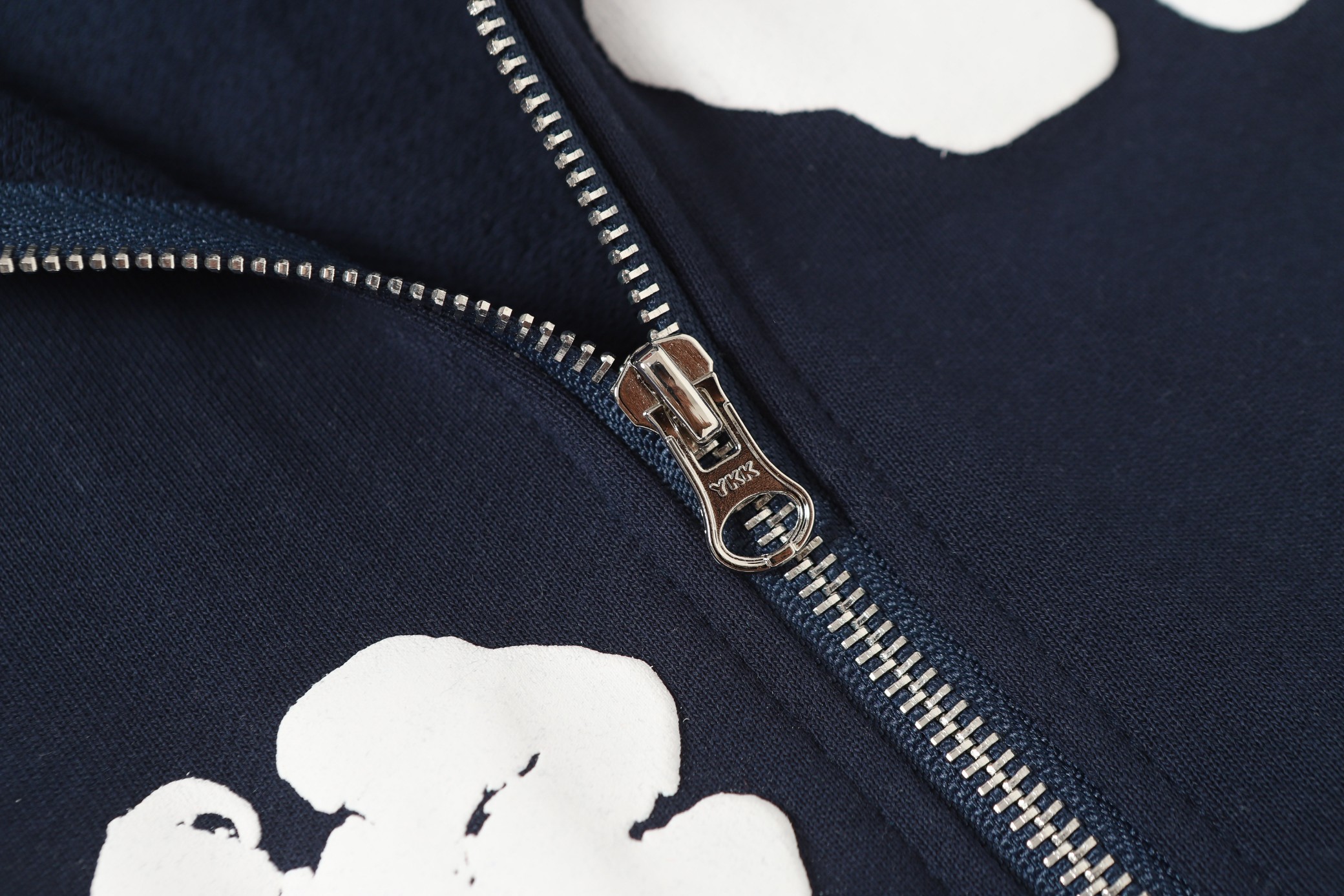 Denim Tears Cotton Flower Print Zip-Up Hoodie Sweatshirt - Unisex Style 4 a1755501867752 4840