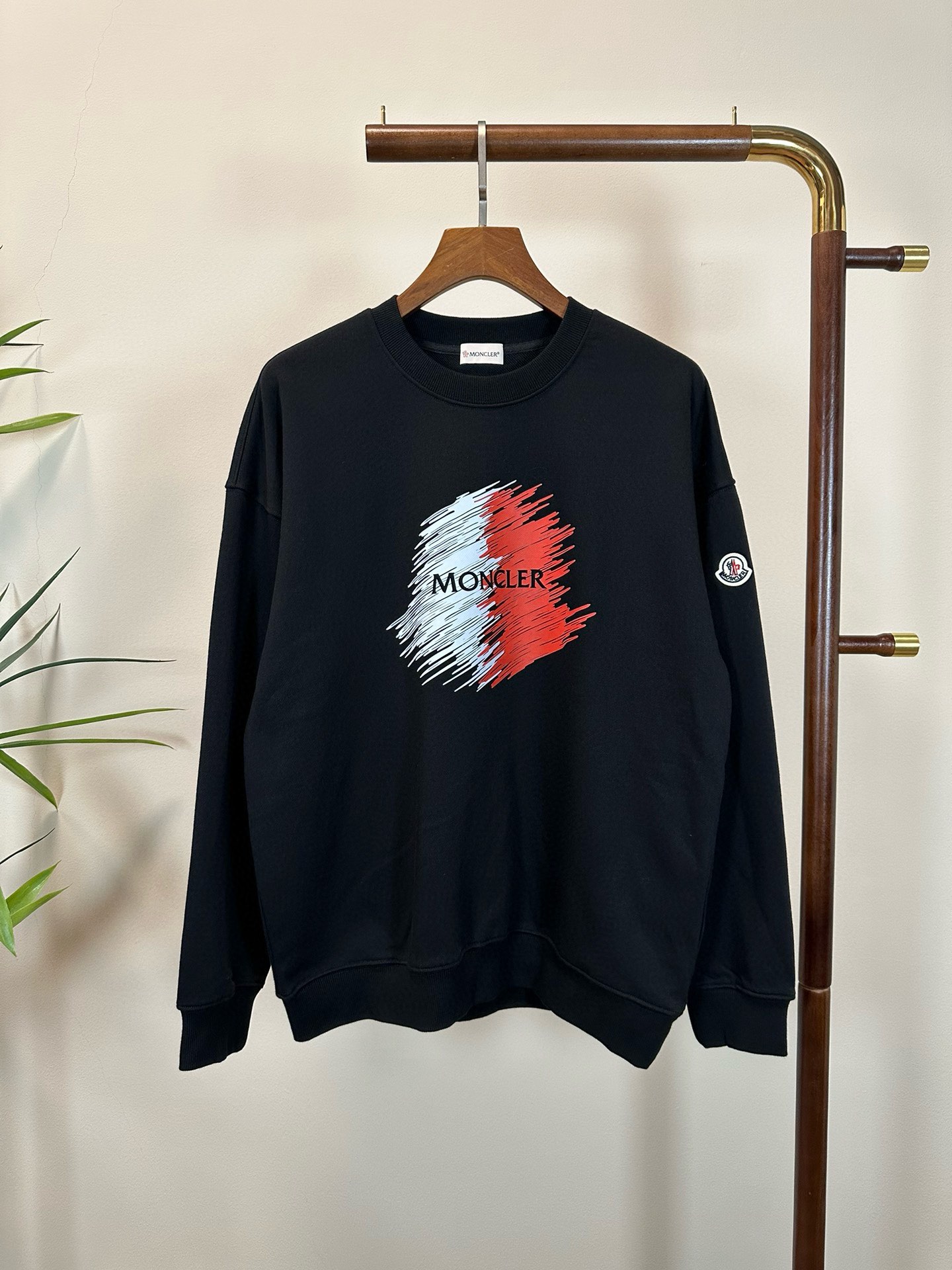 Exclusive High-End Men’s Long-Sleeved Custom Shirt in Black & White, Sizes S-2XL - 图片 1