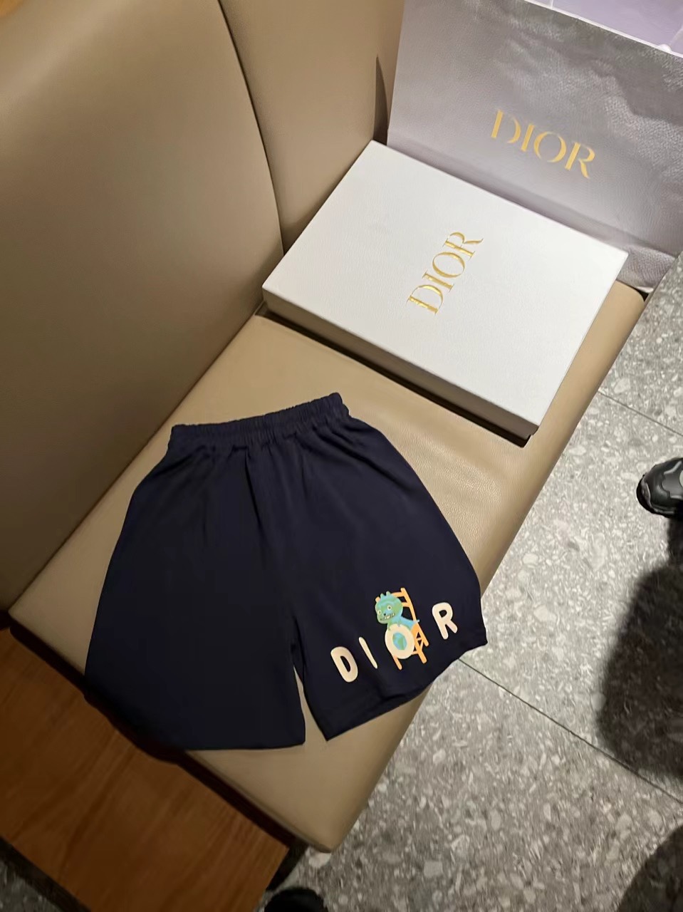 [强]迪奥藏青短裤 细节图同色同面料配套定制！