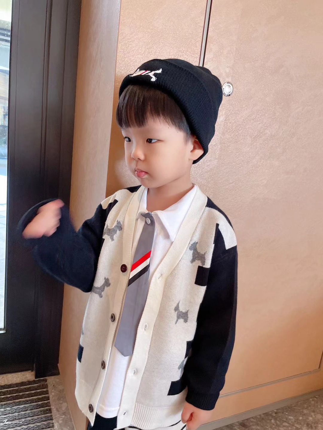 2024 Autumn/Winter Collection: Exclusive Limit with Classic Black and Gray Dogs - 图片 5