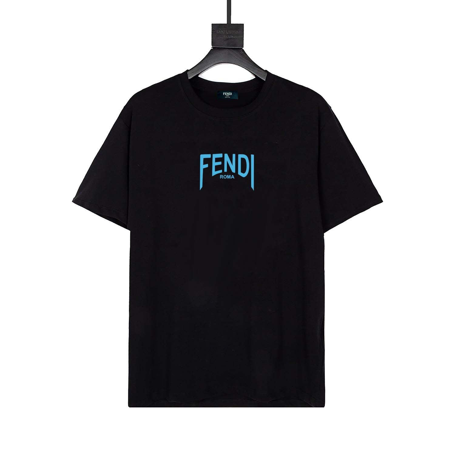 芬迪fendi 24ss Camiseta de manga corta con estampado, mismo estilo de tienda, doble FF, graffiti de letras y estampado en…