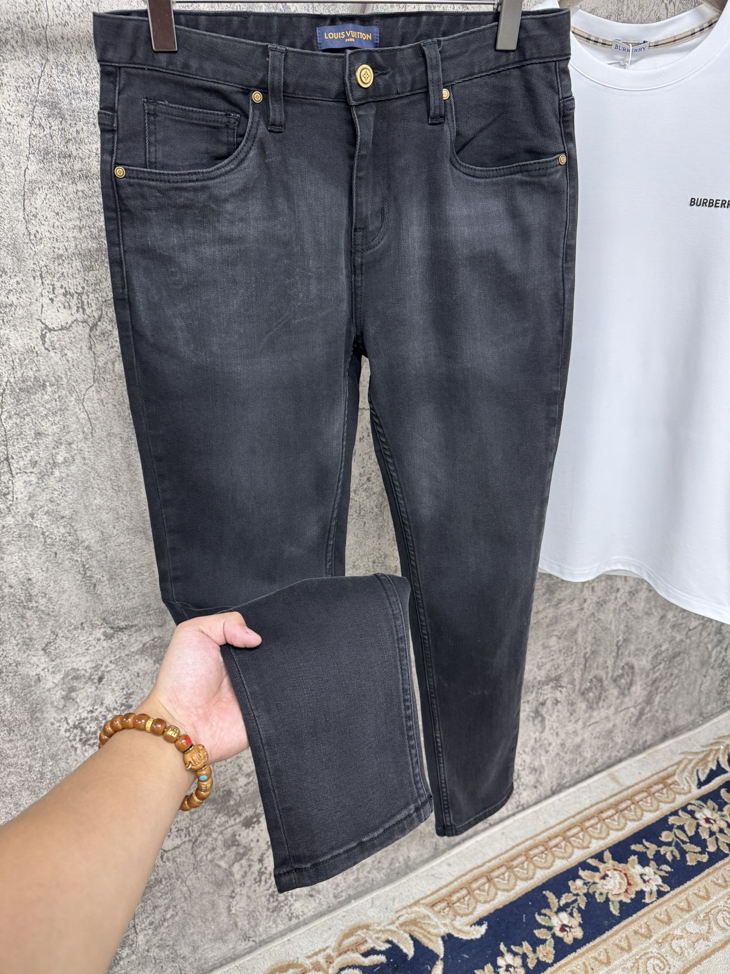 P696 New 25s, new ass, new jeans, original custom, bullet power, tailoring, classic number 29-38 - 图片 7