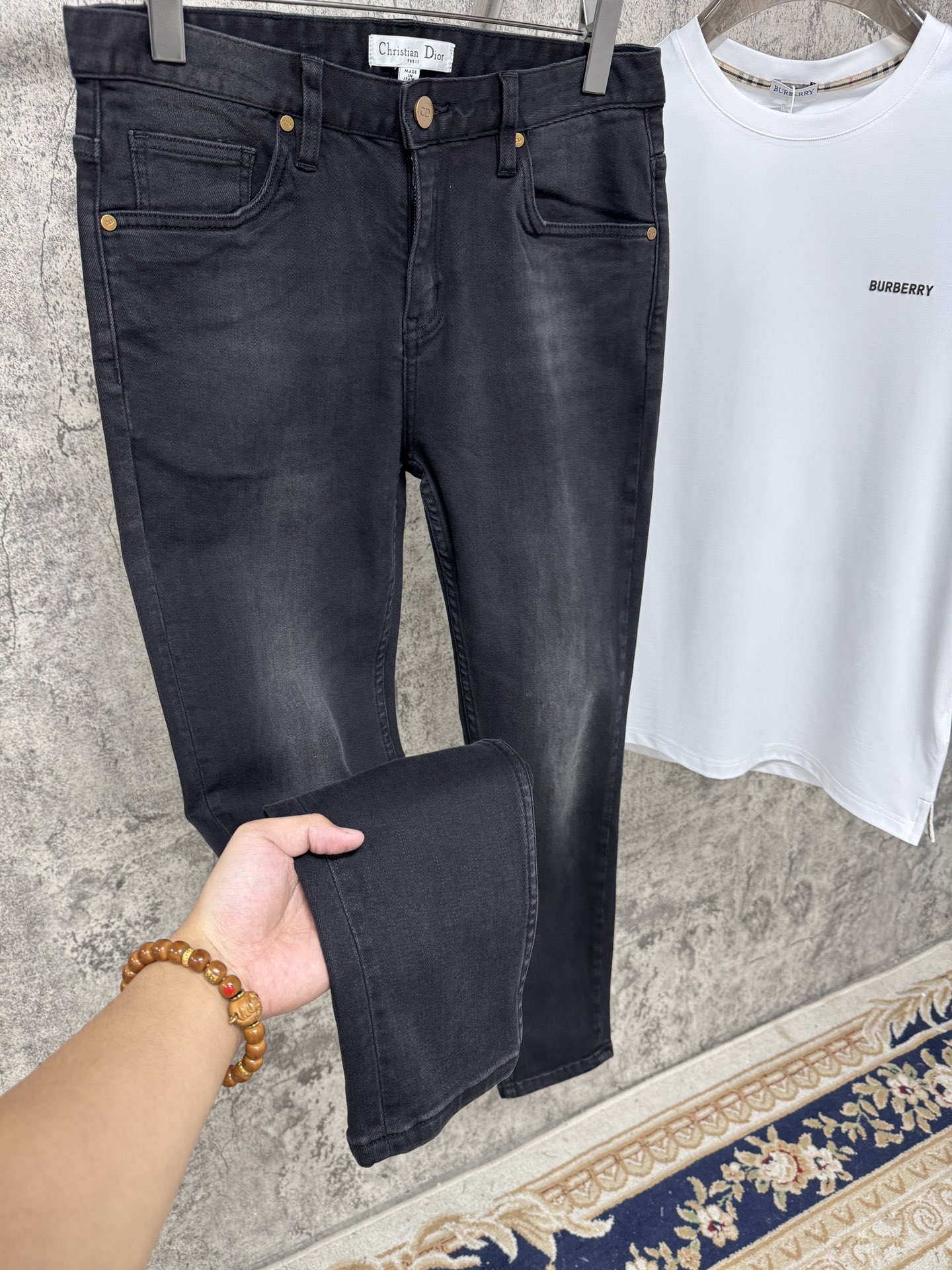 P696 New 25s and Diau’s early spring jeans customised, loaded, trimmed, classic number 29-38 - 图片 7