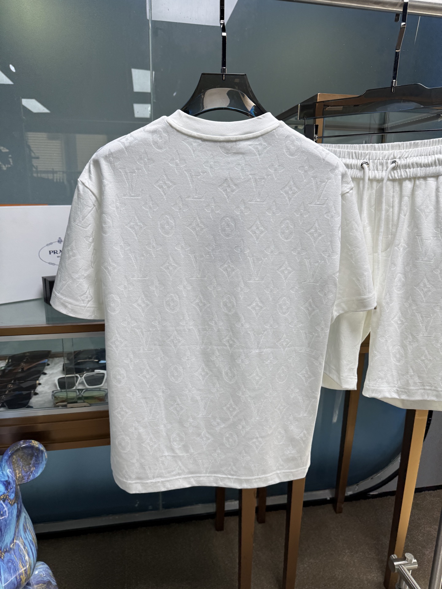 “New Cotton Spring and Summer Suit Set with Flowering Logo and Top Hardware for Men and Women” - 图片 8