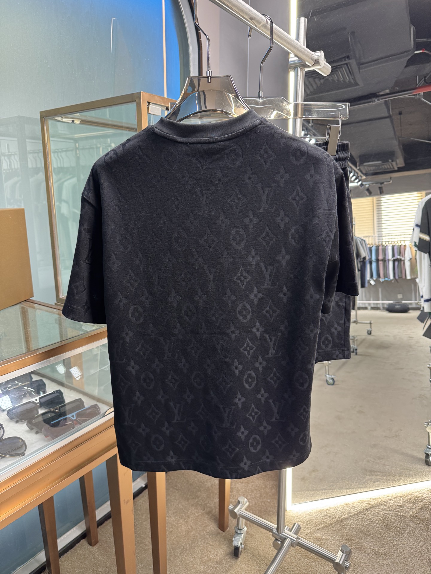 “Spring & Summer Cotton Suit Set with Flowering Logo in Black & White, Sizes 48-56” - 图片 8