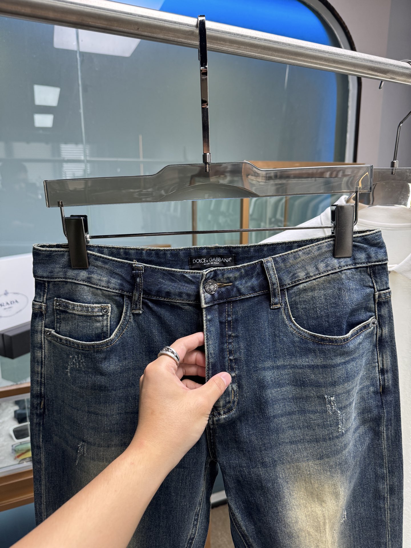 High-Quality Men’s Leisure Jeans, Full Cotton, Various Sizes, Ideal for Leisure Activities - 图片 6