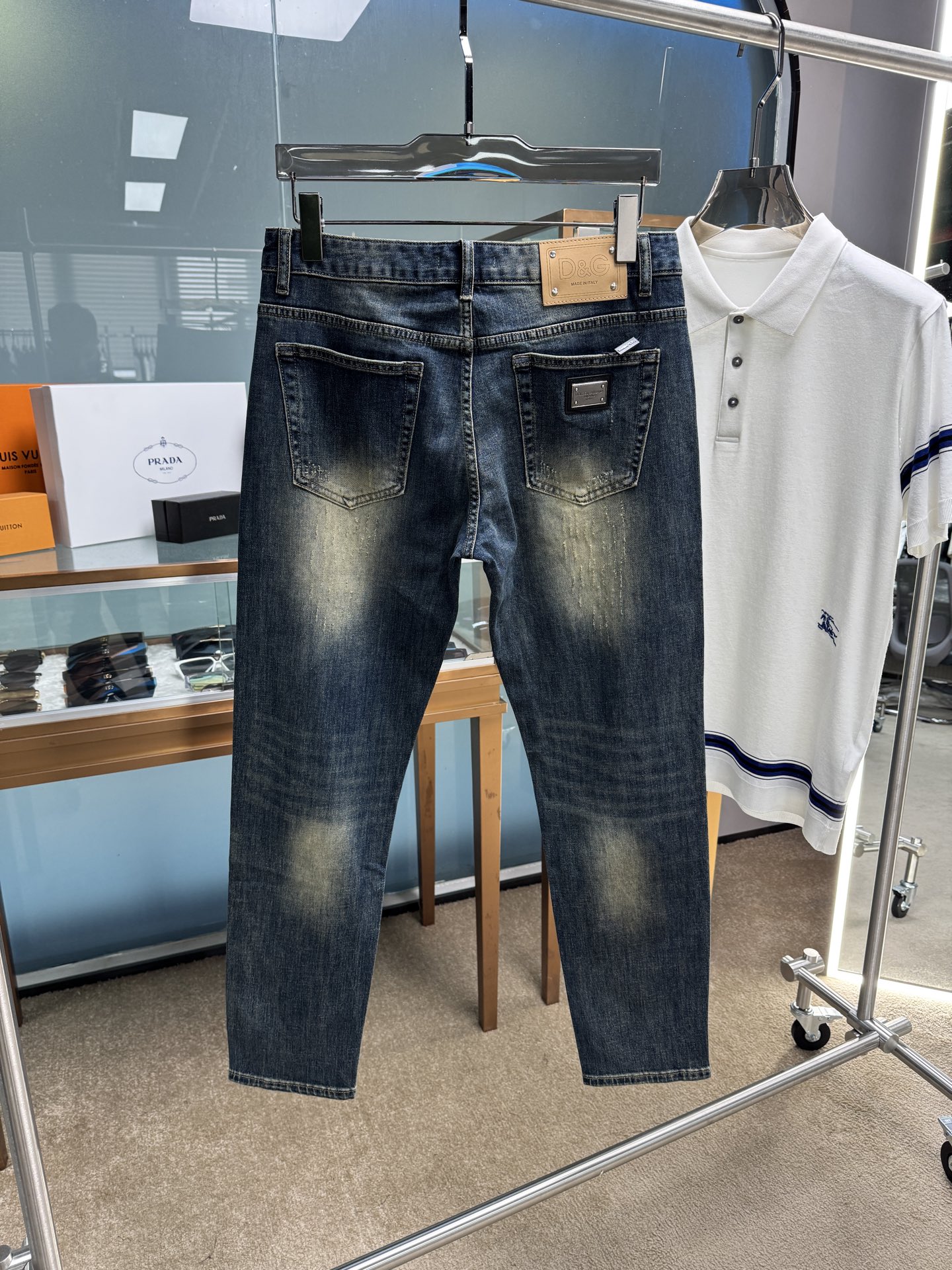 High-Quality Men’s Leisure Jeans, Full Cotton, Various Sizes, Ideal for Leisure Activities - 图片 8