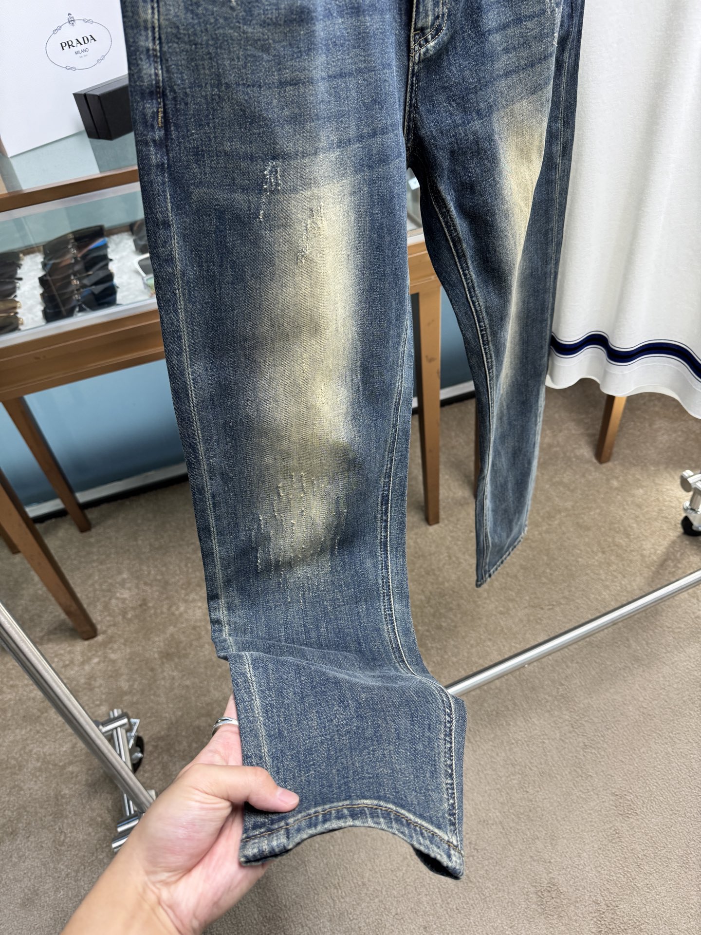 High-Quality Men’s Leisure Jeans, Full Cotton, Various Sizes, Ideal for Leisure Activities - 图片 7