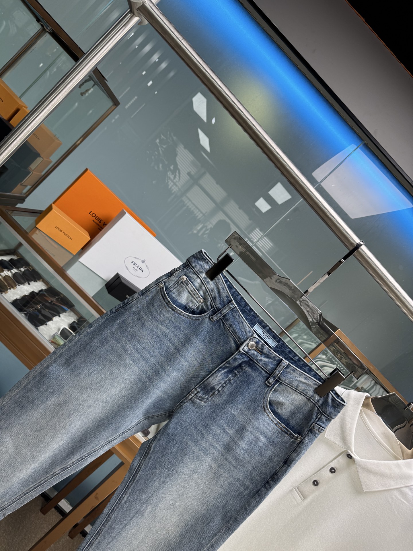 P672 P Family 2025 Spring & Summer Men’s Cowboys: Top Quality, Full Cotton, Network Sales - 图片 3