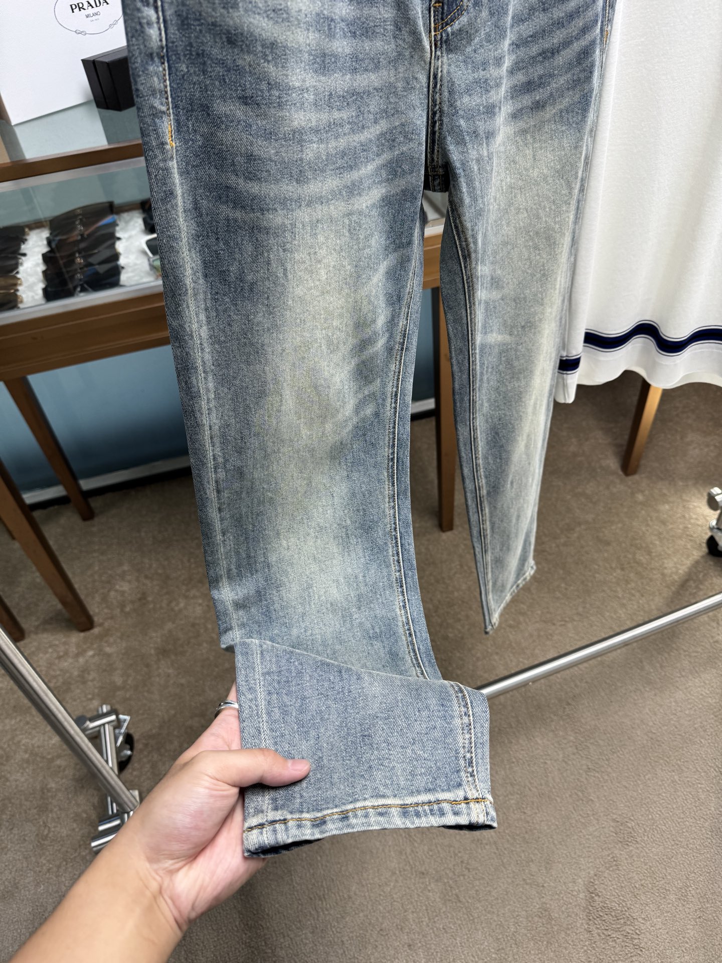 2025 Spring/Summer Men’s Recreational Cowboys: Top Quality Full Cotton, Sizes 29-38 - 图片 7