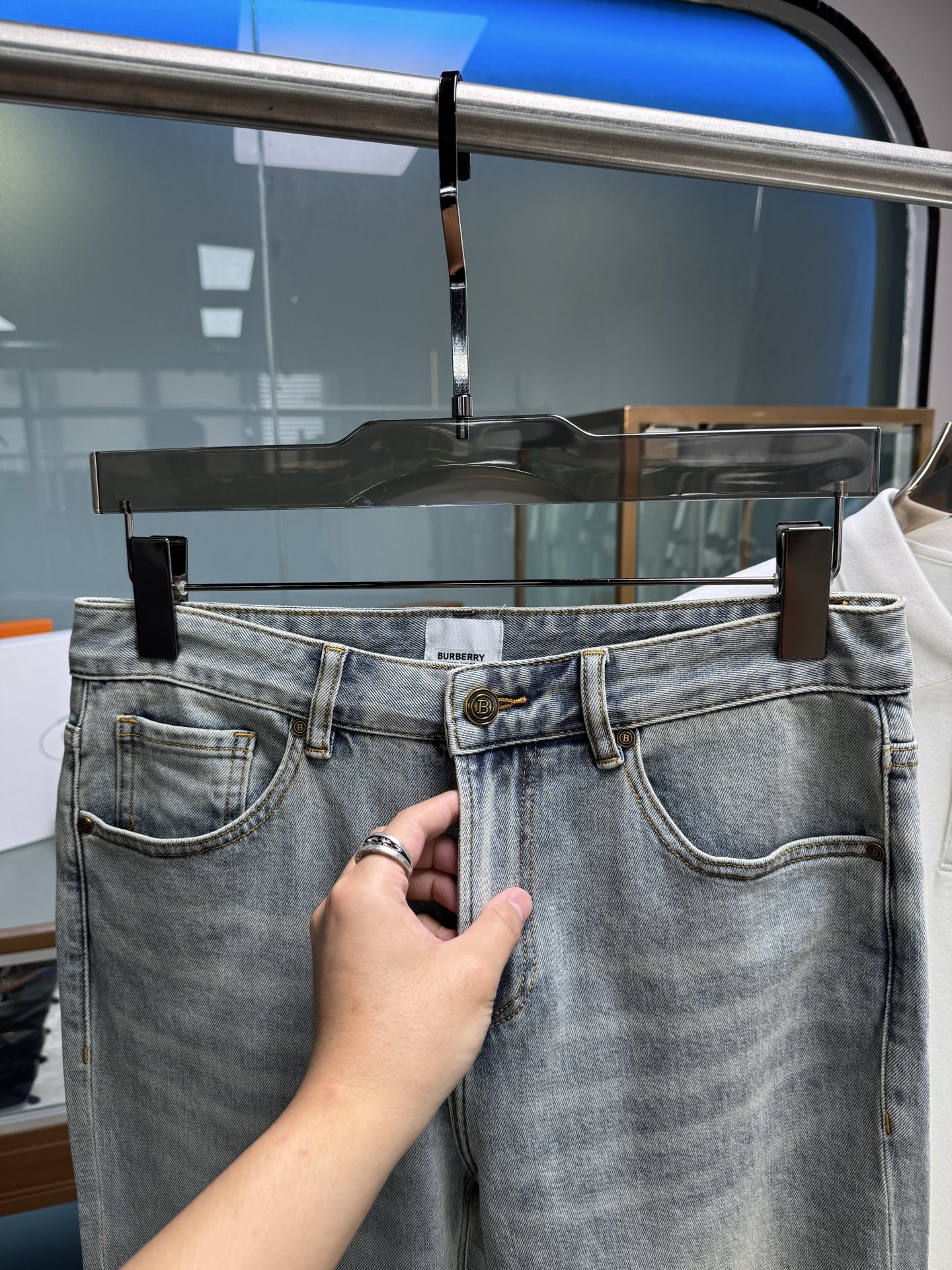Top Quality Men’s Leisure Jeans 2025: Full Cotton, Various Sizes, Ideal for Leisure - 图片 6
