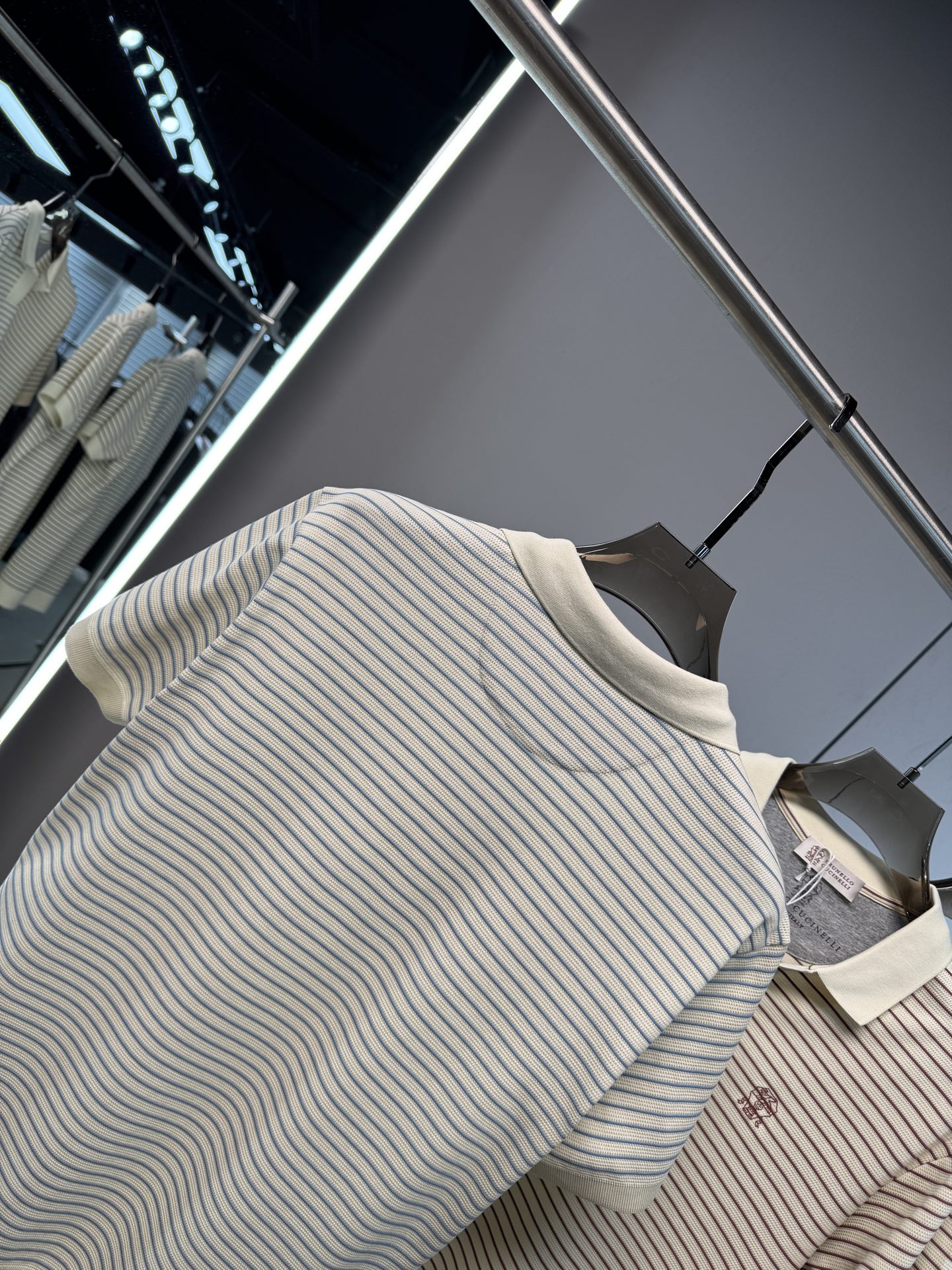 上新 26ss BC 春夏新款起脚POLO 原版定制 面料选用网眼谷波棉 轻薄透气 上身丝滑舒适 高端大