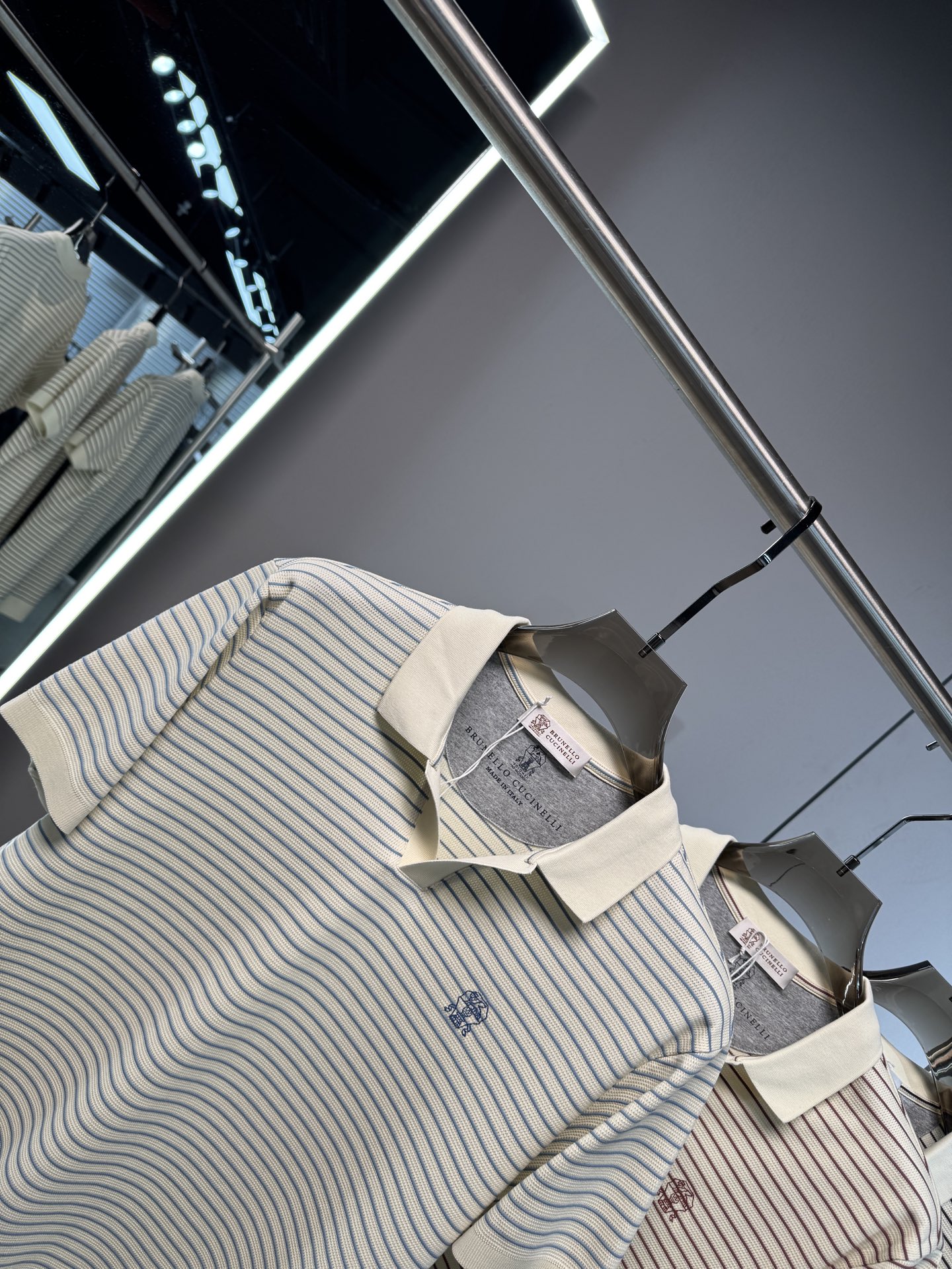 上新 26ss BC 春夏新款起脚POLO 原版定制 面料选用网眼谷波棉 轻薄透气 上身丝滑舒适 高端大