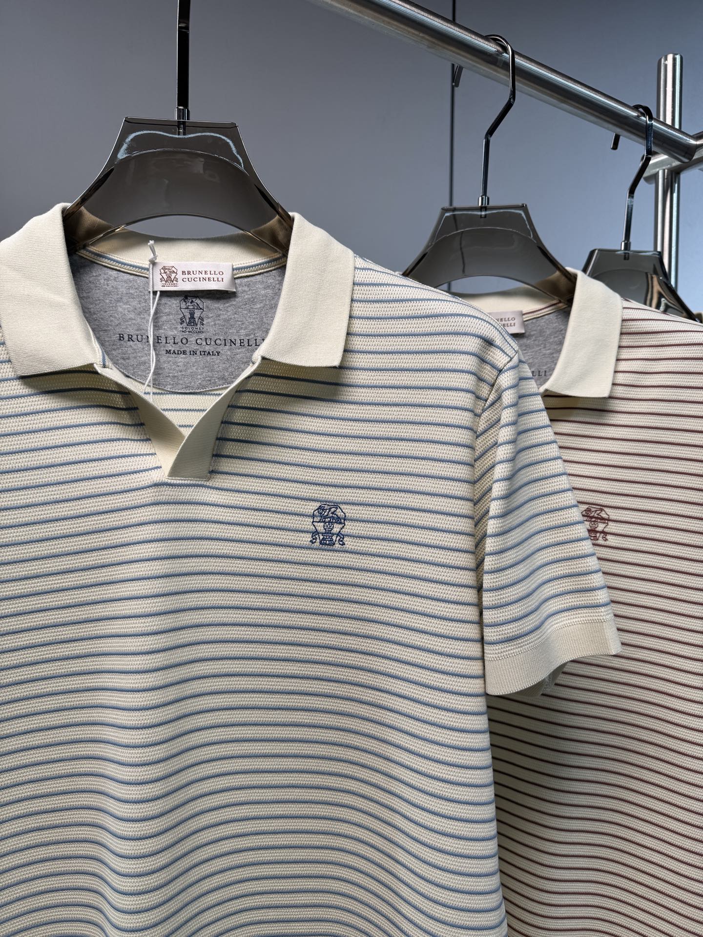 上新 26ss BC 春夏新款起脚POLO 原版定制 面料选用网眼谷波棉 轻薄透气 上身丝滑舒适 高端大