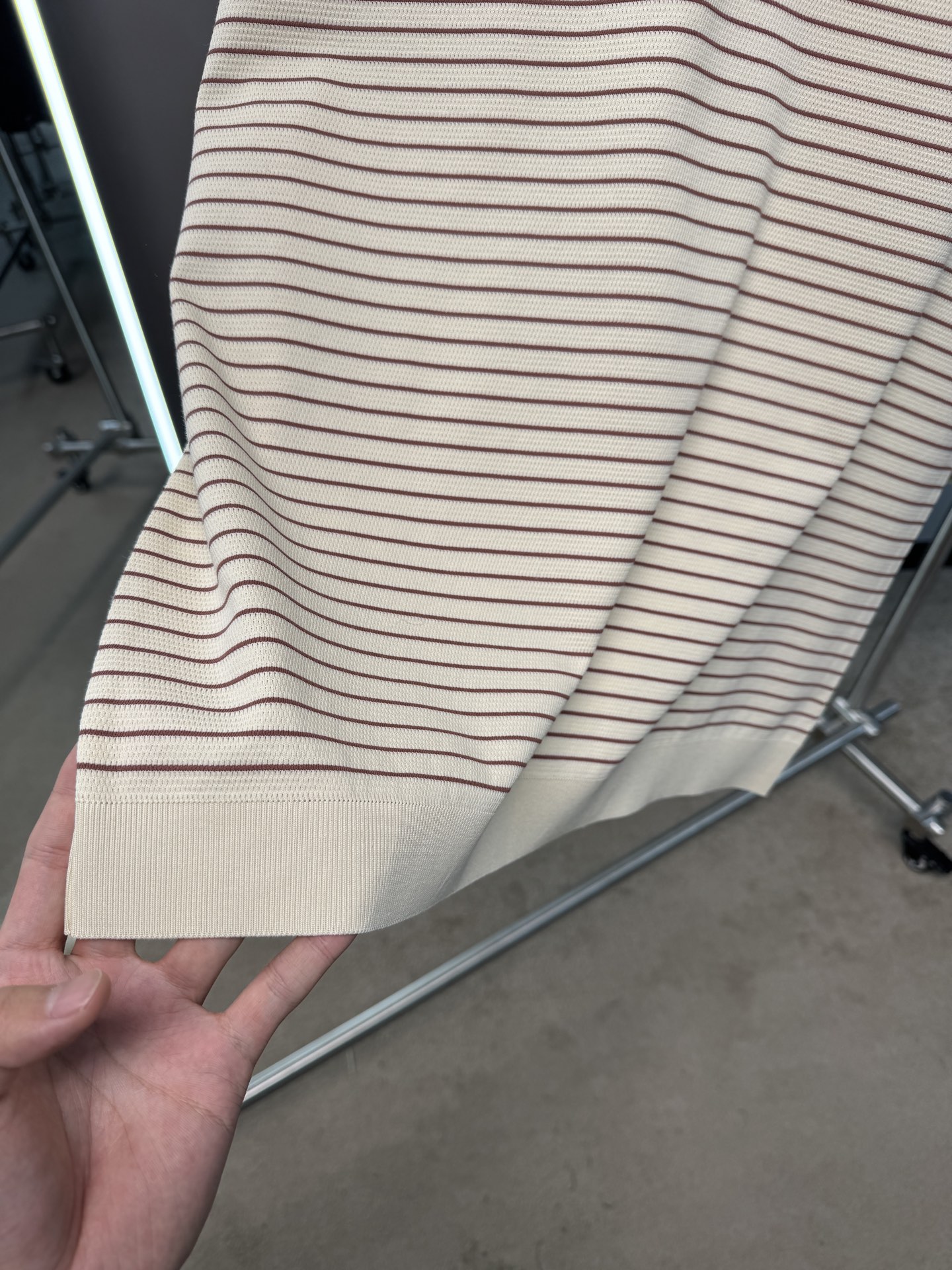 上新 26ss BC 春夏新款起脚POLO 原版定制 面料选用网眼谷波棉 轻薄透气 上身丝滑舒适 高端大