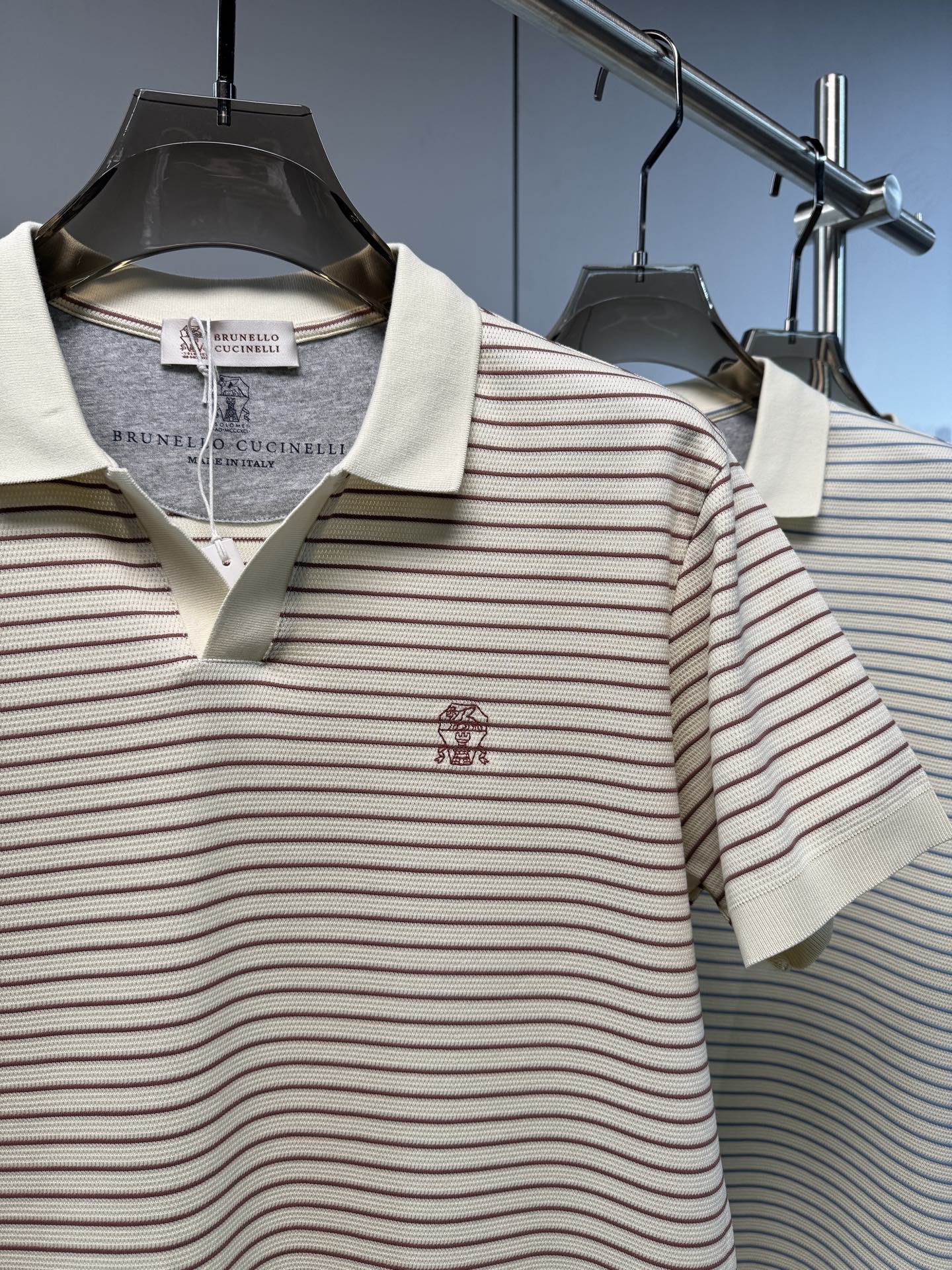 上新 26ss BC 春夏新款起脚POLO 原版定制 面料选用网眼谷波棉 轻薄透气 上身丝滑舒适 高端大