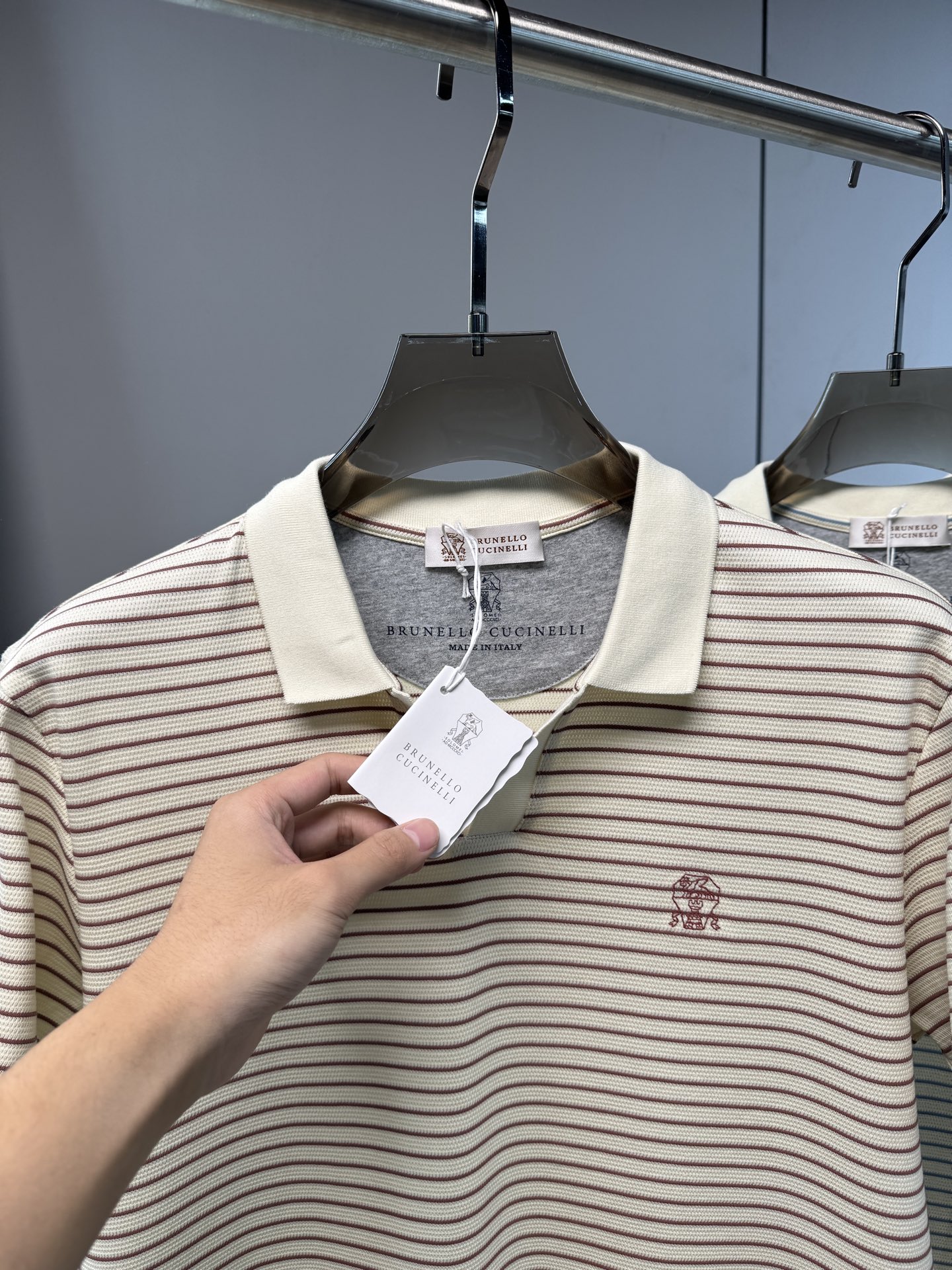 上新 26ss BC 春夏新款起脚POLO 原版定制 面料选用网眼谷波棉 轻薄透气 上身丝滑舒适 高端大