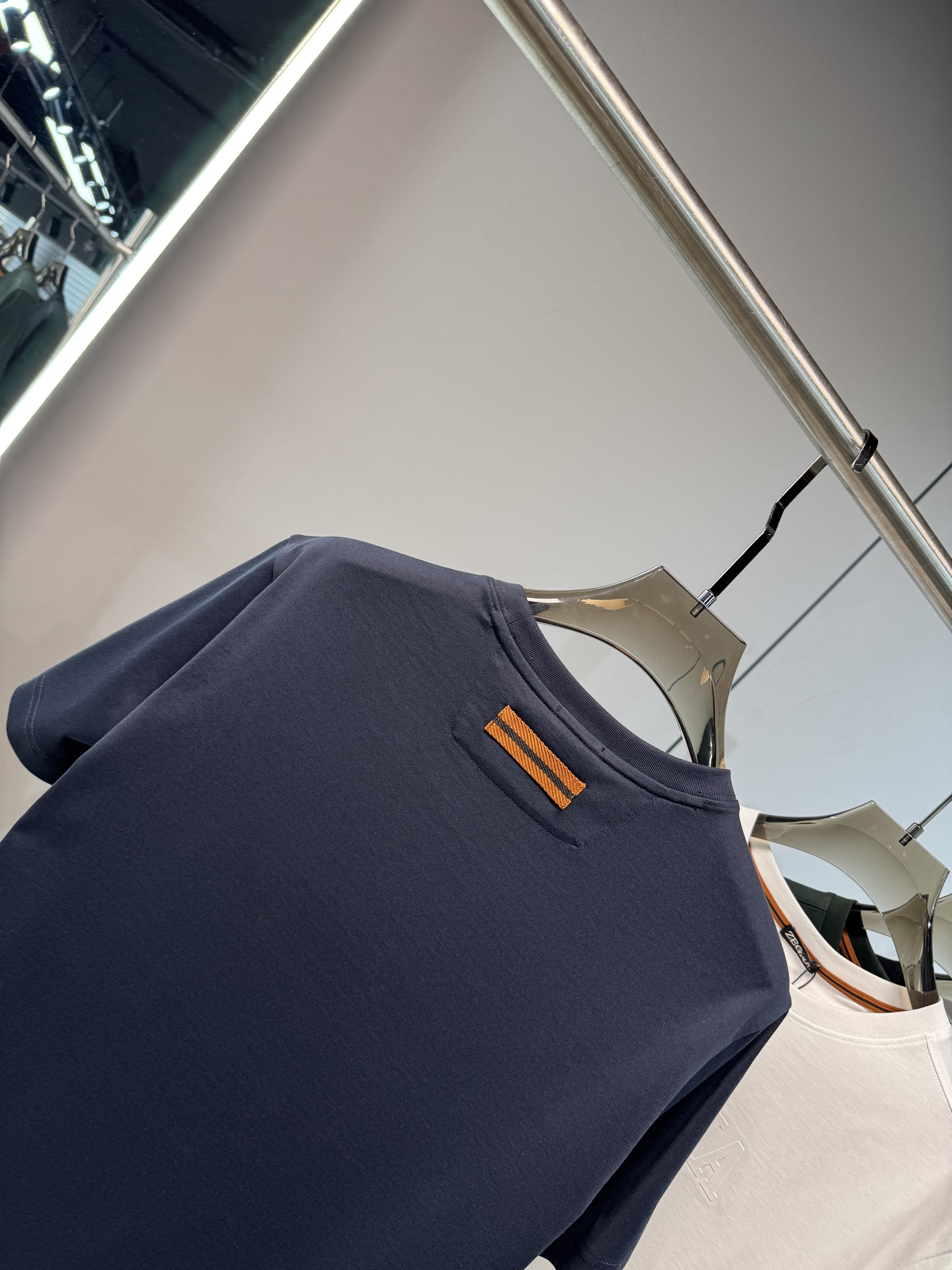 上新 26ss Z家 春夏新款圆领短袖 原版定制 面料100%棉 轻薄透气 超级柔软上身丝滑舒适 高端大