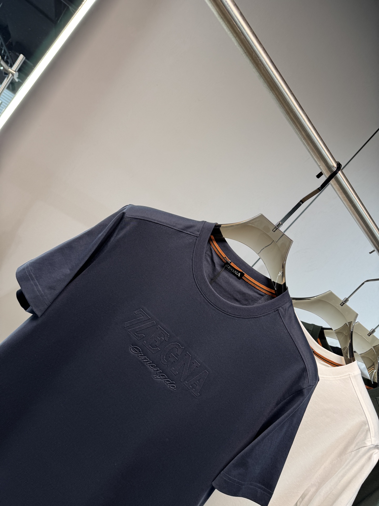 上新 26ss Z家 春夏新款圆领短袖 原版定制 面料100%棉 轻薄透气 超级柔软上身丝滑舒适 高端大