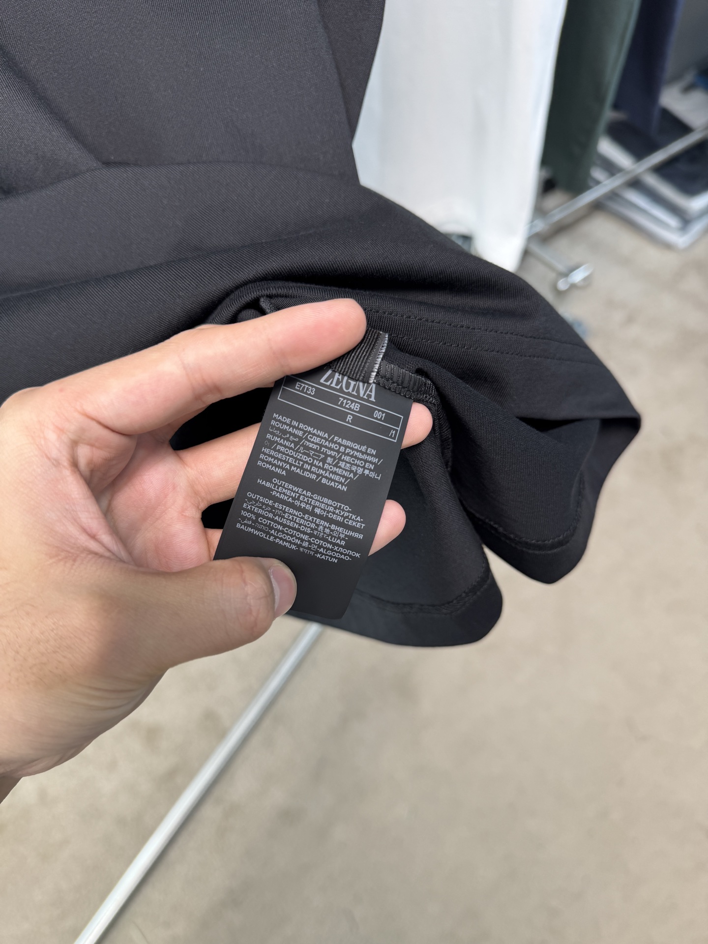 上新 26ss Z家 春夏新款圆领短袖 原版定制 面料100%棉 轻薄透气 超级柔软上身丝滑舒适 高端大