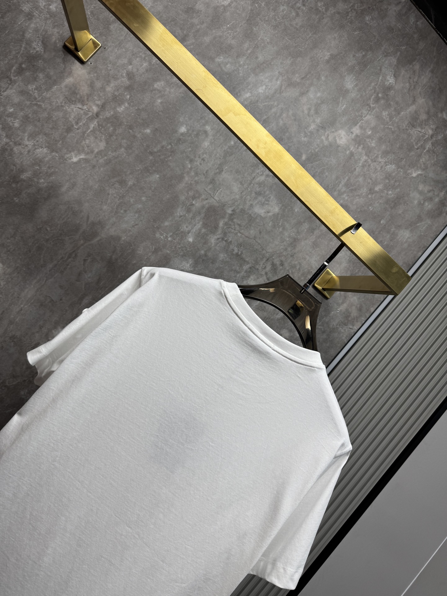 上新 26ss P家 春夏新款圆领短袖 原版定制 面料100%棉 轻薄透气 超级柔软上身丝滑舒适 高端大