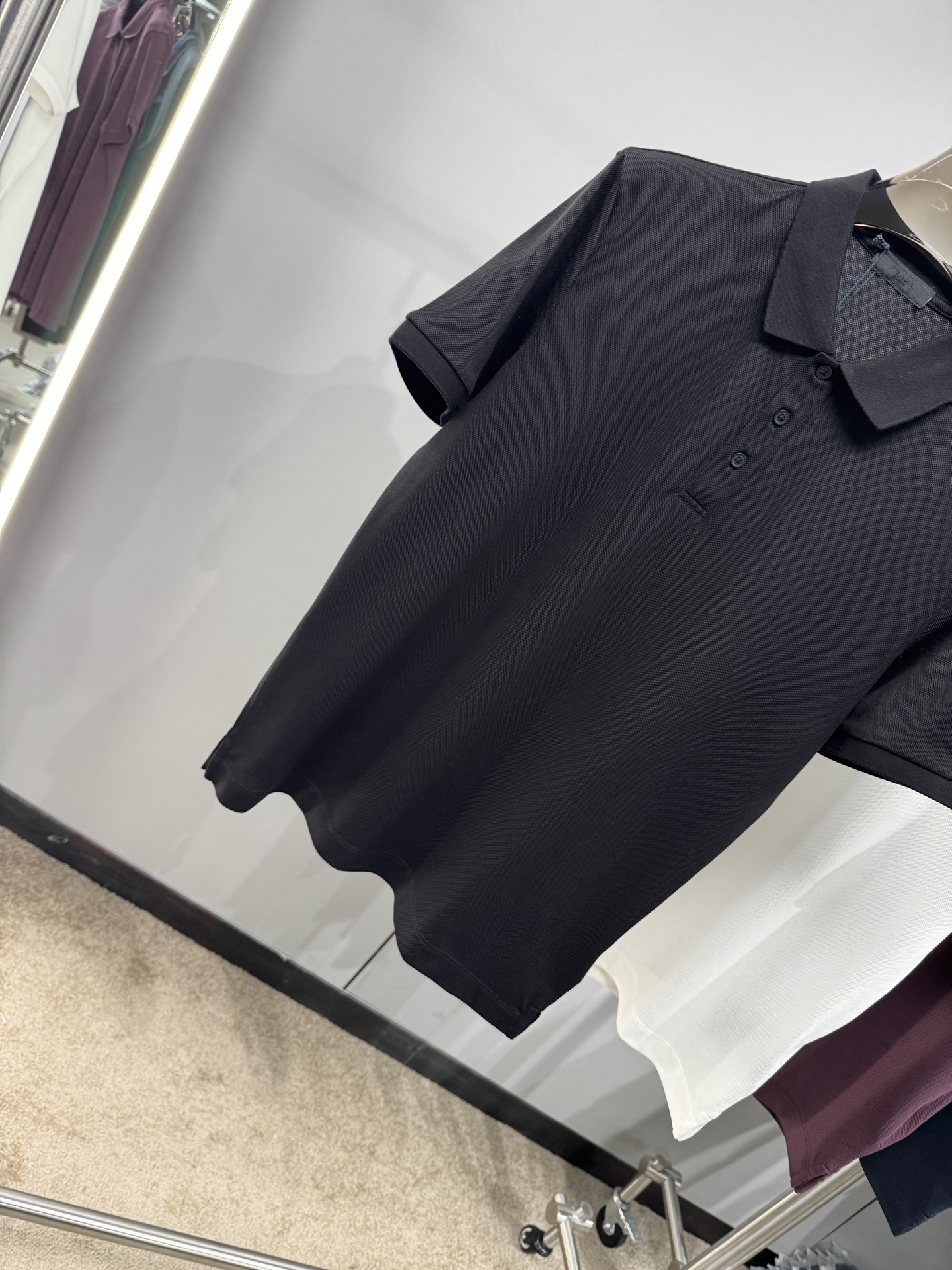 上新 26ss P家早春新款Polo 原版定制 面料选用珠地棉 轻薄透气 上身丝滑舒适 高端大气经典百搭