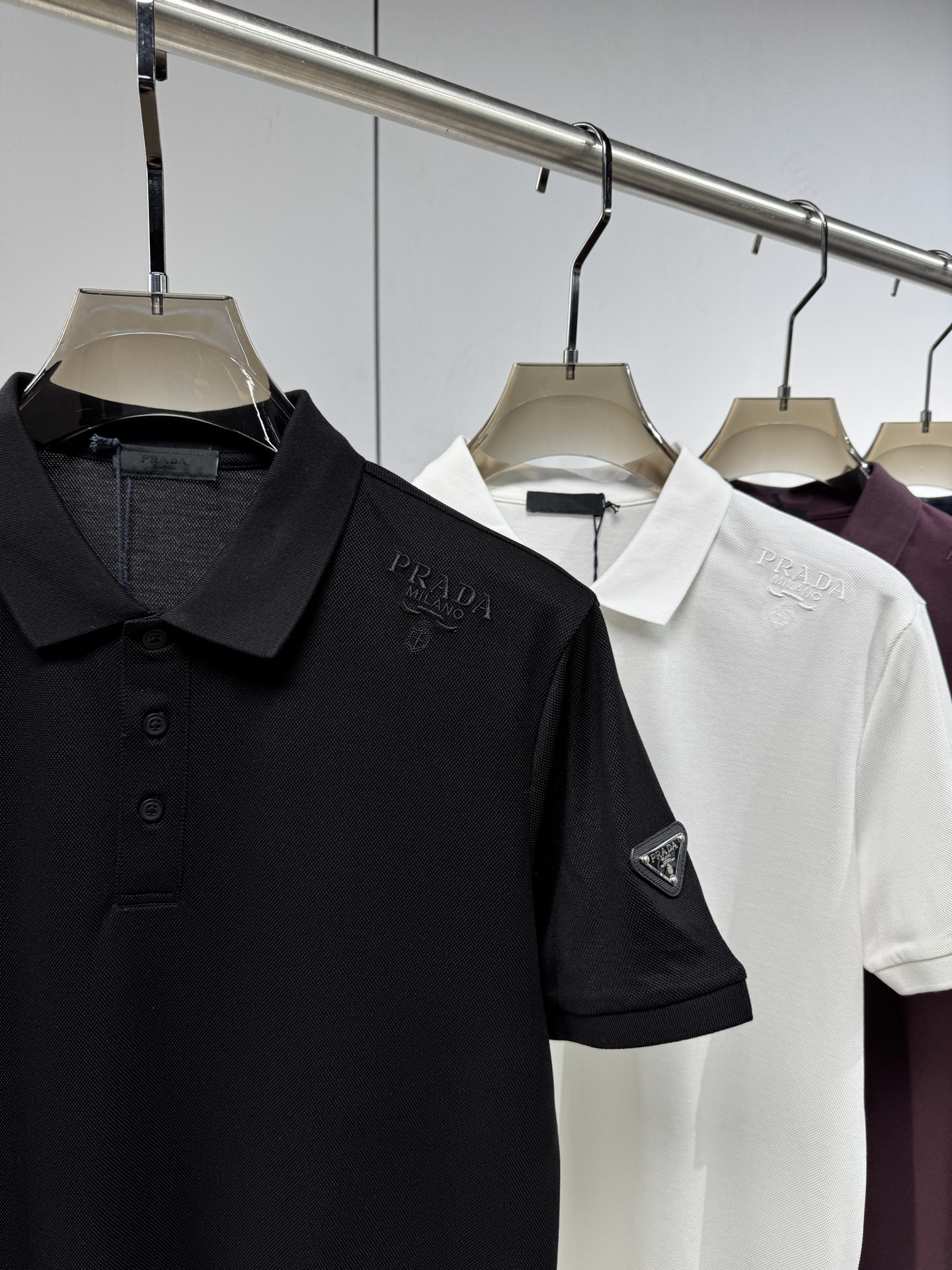 上新 26ss P家早春新款Polo 原版定制 面料选用珠地棉 轻薄透气 上身丝滑舒适 高端大气经典百搭