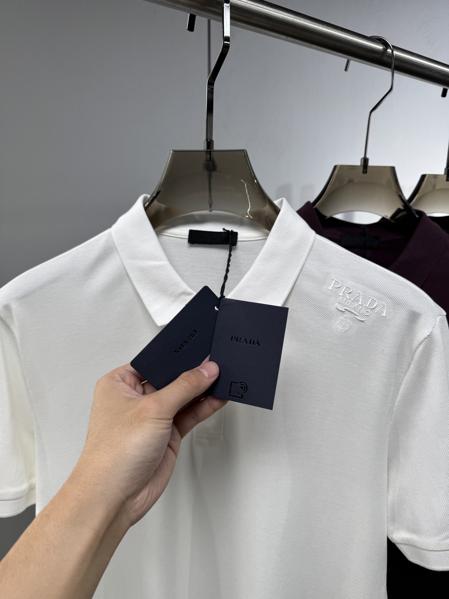 上新 26ss P家早春新款Polo 原版定制 面料选用珠地棉 轻薄透气 上身丝滑舒适 高端大气经典百搭