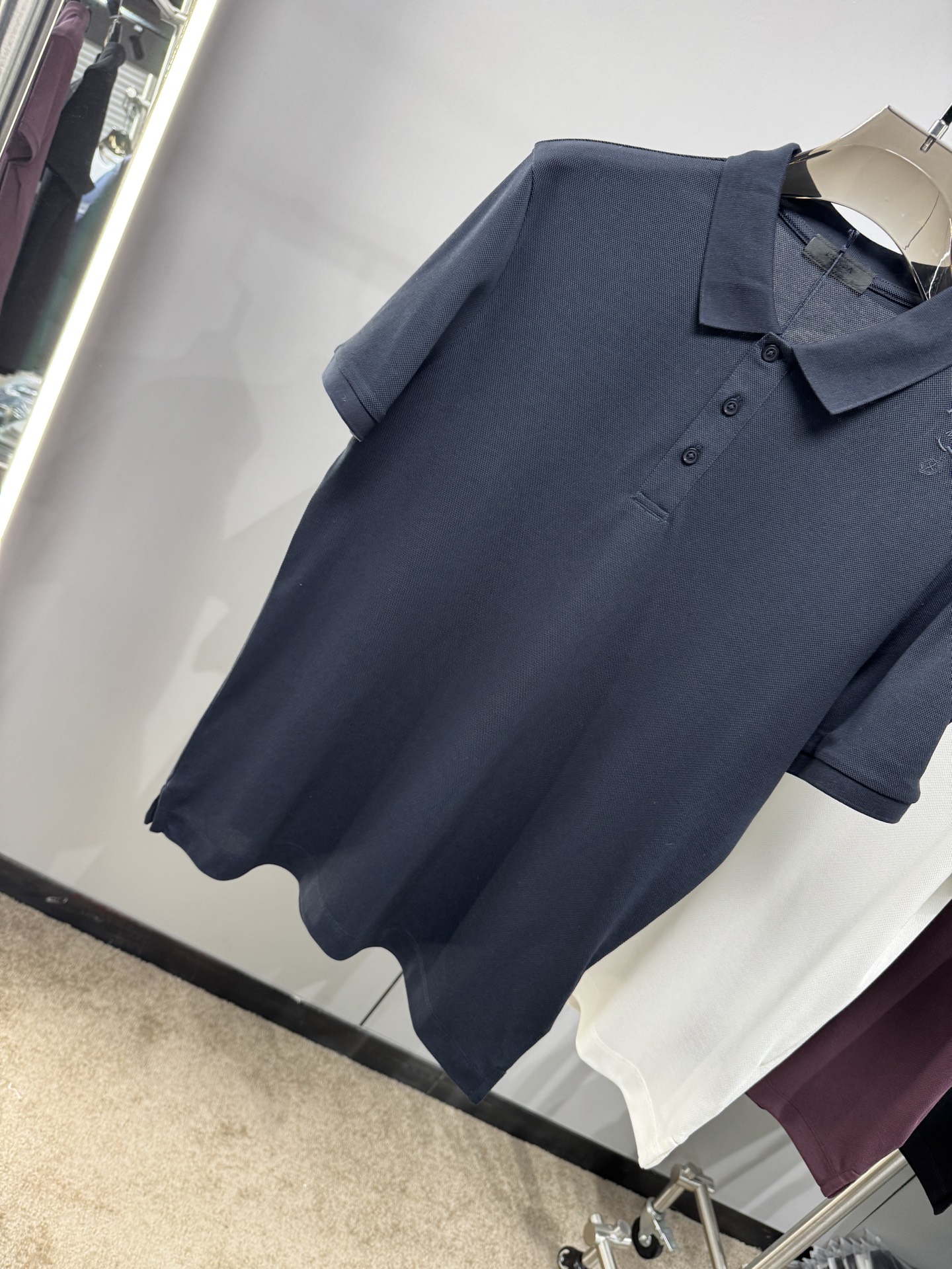 上新 26ss P家早春新款Polo 原版定制 面料选用珠地棉 轻薄透气 上身丝滑舒适 高端大气经典百搭