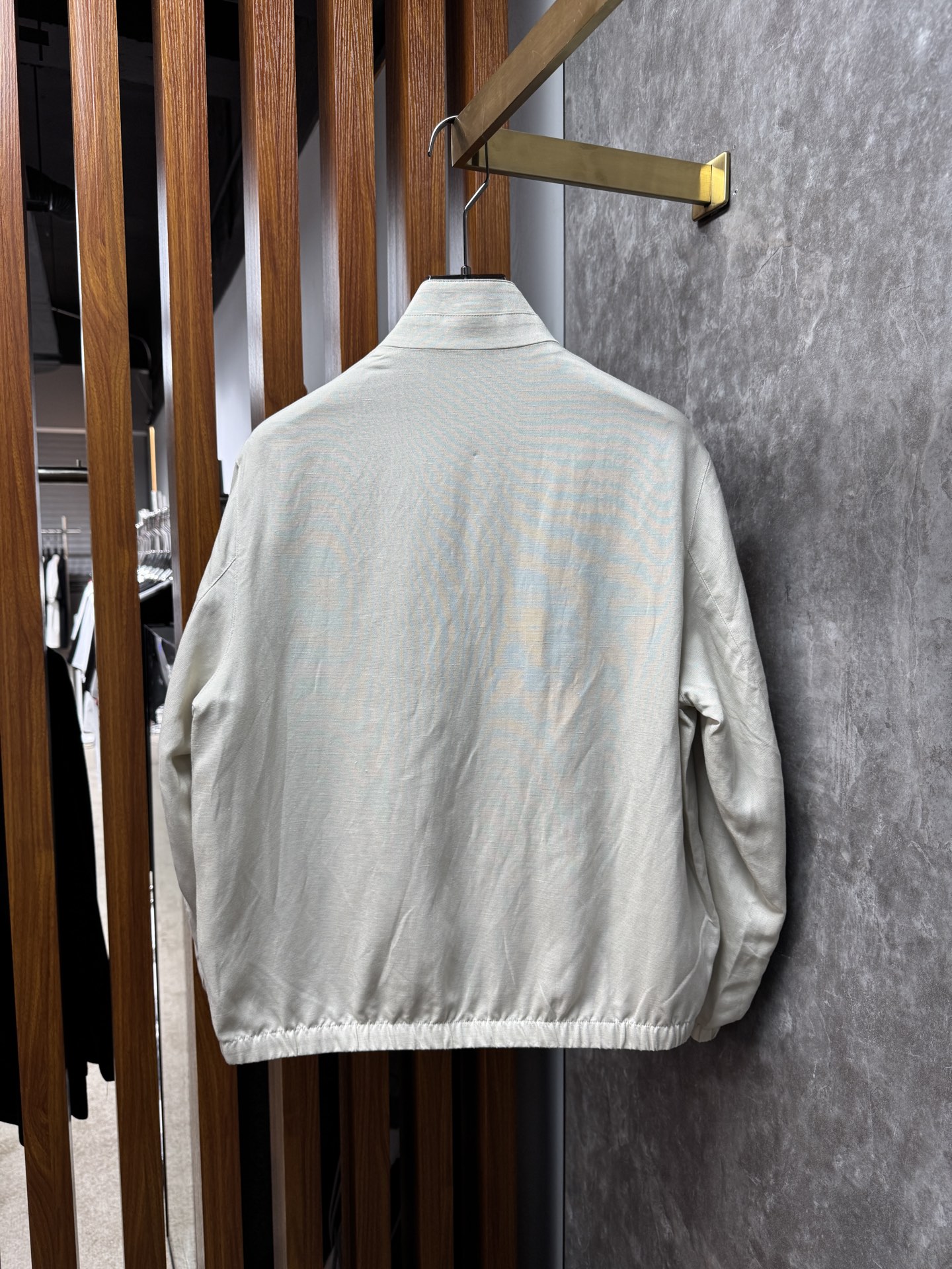 26ss 早春新品Loro piana轻奢立领夹克 | 把高级感穿在日常甄选高支面料，触感软糯，垂坠有型
