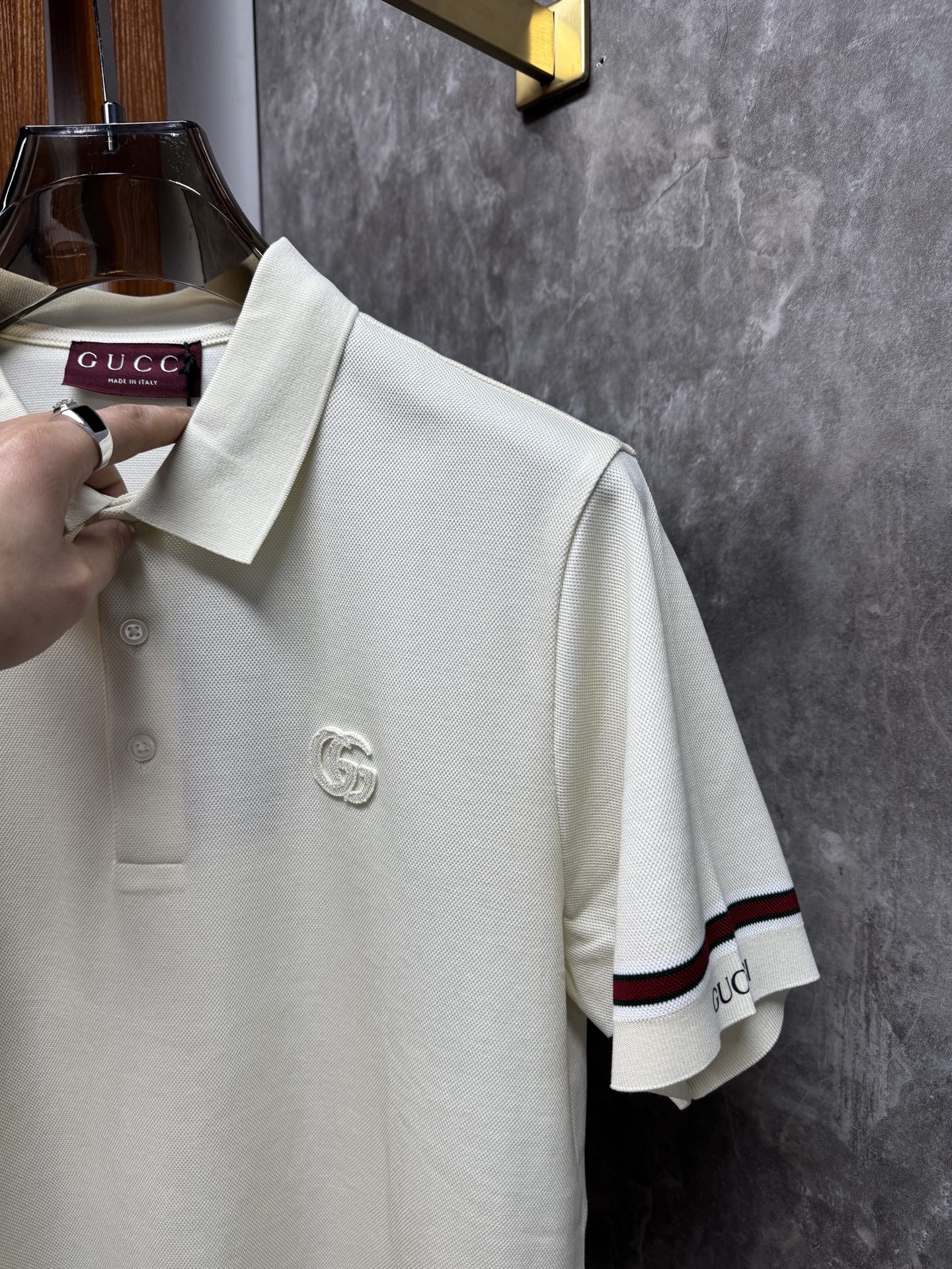 上新 26ss P家起脚色织Polo 手感舒适 原版定制 高端大气 黑 蓝 卡其 码数48-56