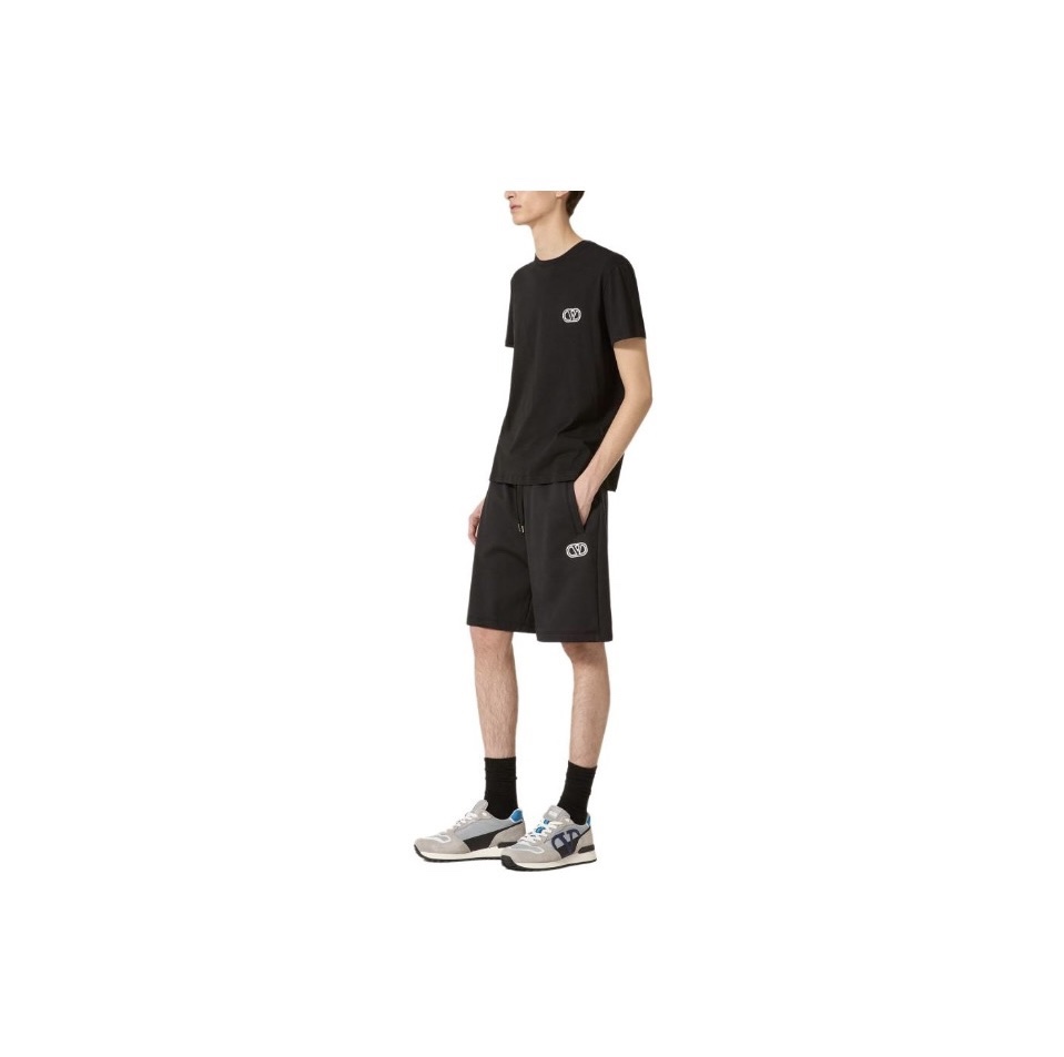 Valentino VLTN Black Cotton Crew Neck Short Sleeve T-Shirt for Men 5 i1733589829 8550 3